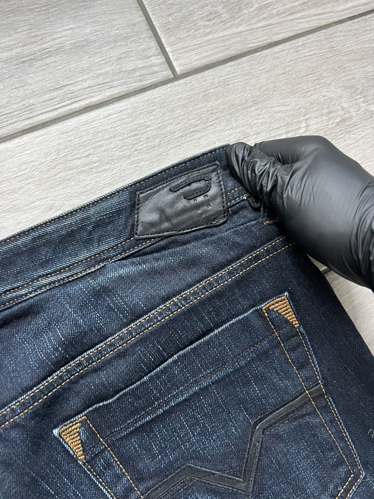 Diesel Diesel Safado Slim Straight Wash 3D Selvedge Denim Jeans Size US 36 / EU 52 - 8 Thumbnail
