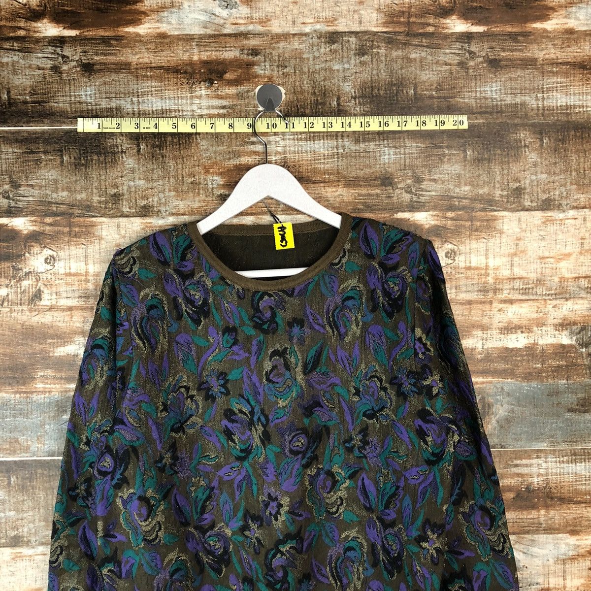 Japanese Brand Japan vintage art Purple Knitwear #A2051 Size S / US 4 / IT 40 - 2 Thumbnail