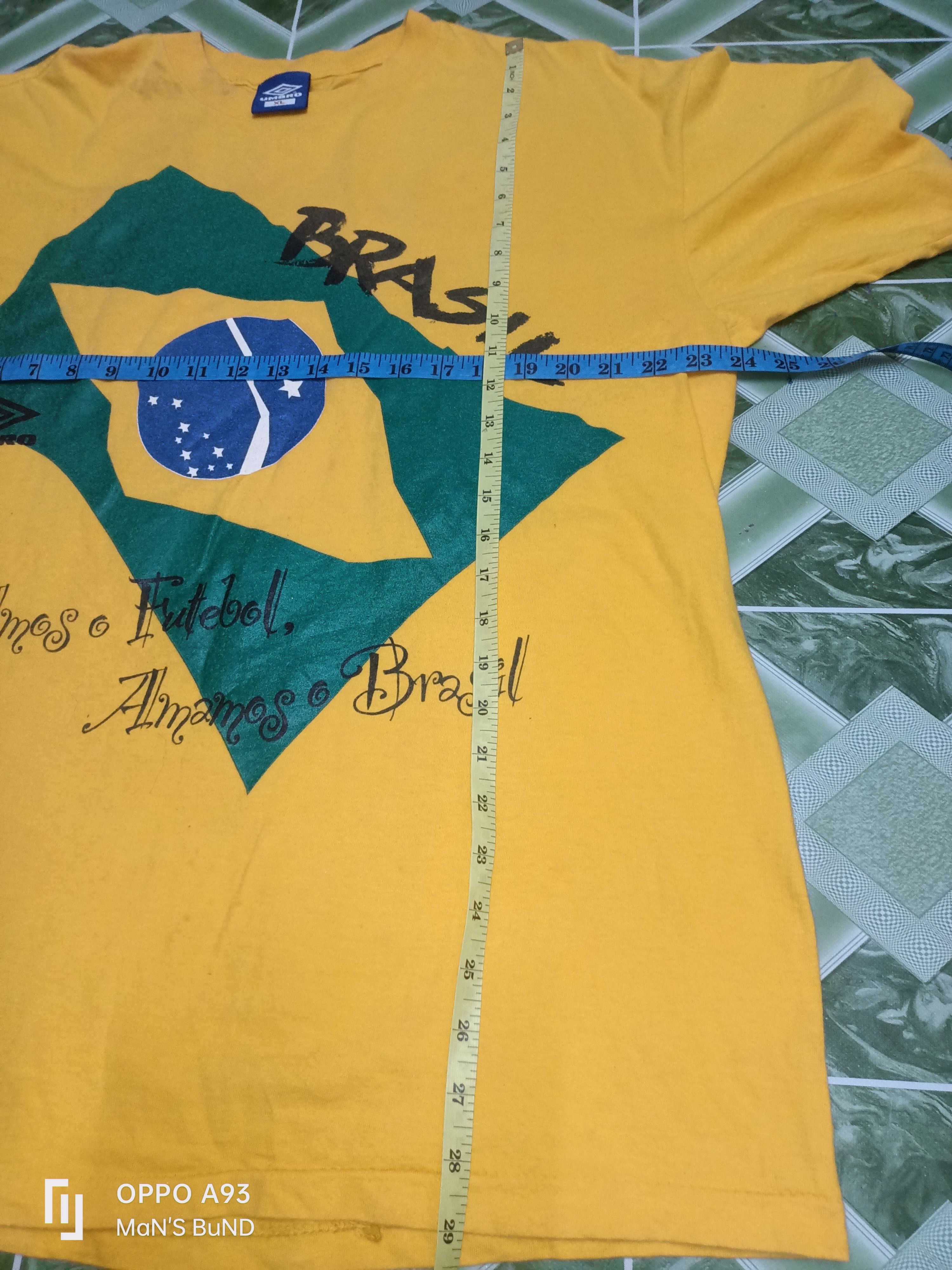 Umbro × Vintage Vintage UMBRO BRASIL Champions Of Romantic Football Size US XL / EU 56 / 4 - 12 Thumbnail