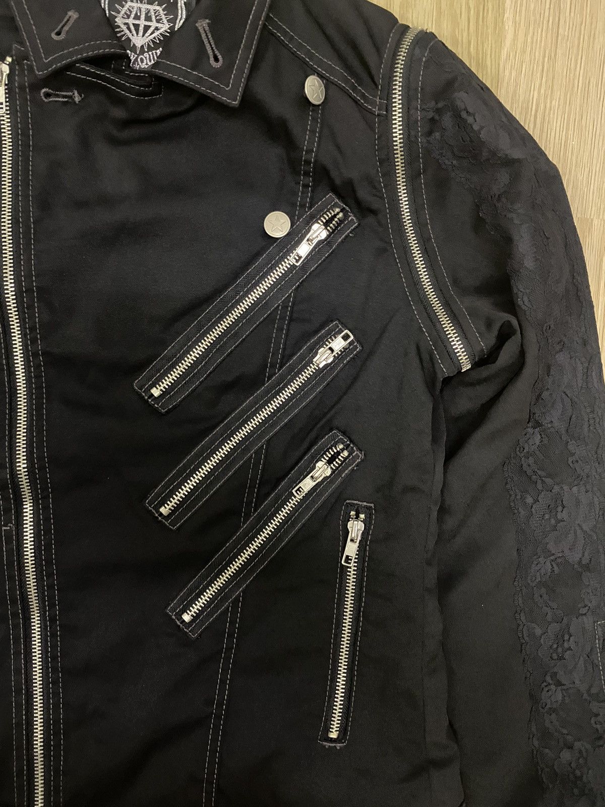 Japanese Brand × Seditionaries Algonquins mesh skull logo punk jacket Size M / US 6-8 / IT 42-44 - 7 Thumbnail