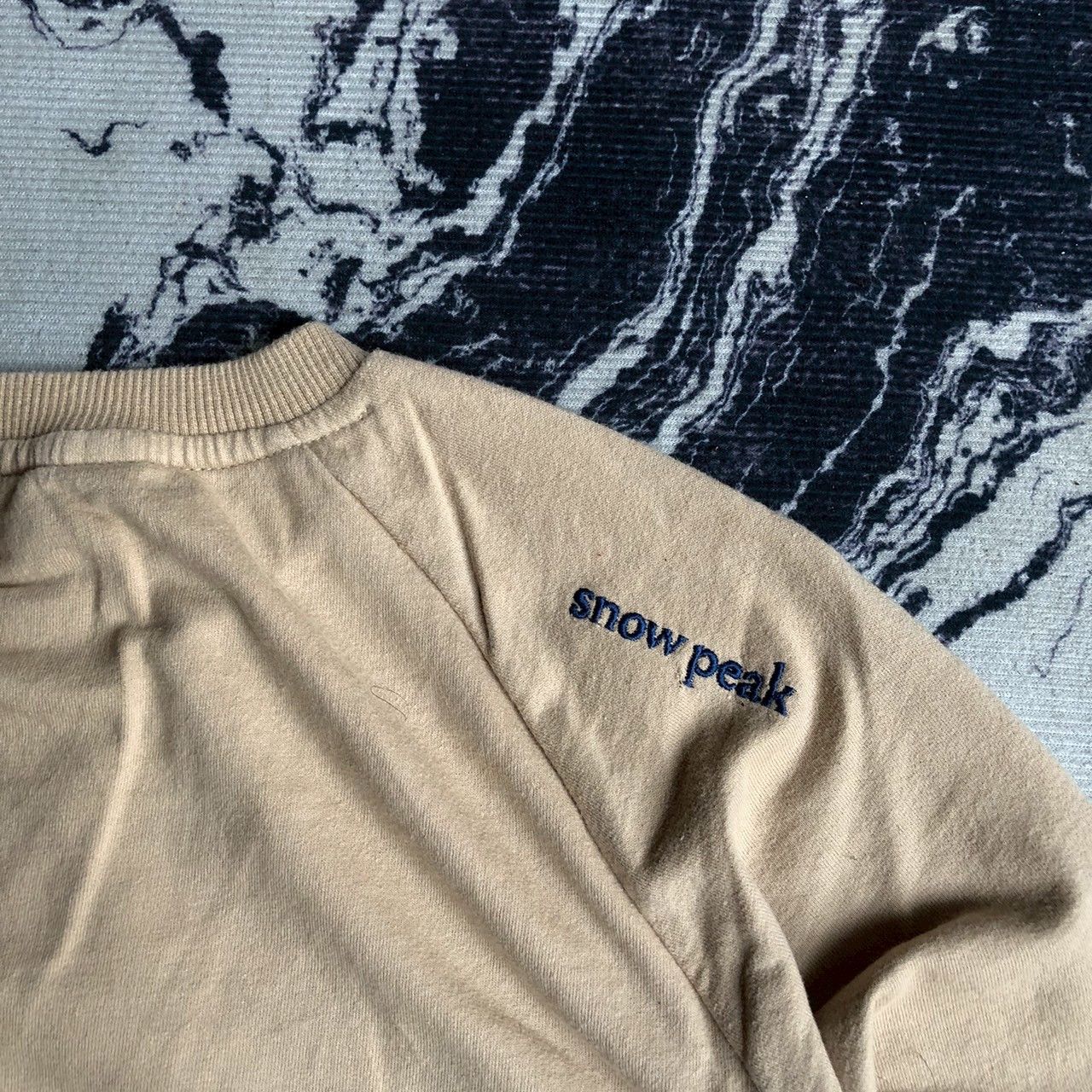 Snow Peak Snow Peak Utility Crewneck Sweatshirt Beige Size US M / EU 48-50 / 2 - 6 Thumbnail