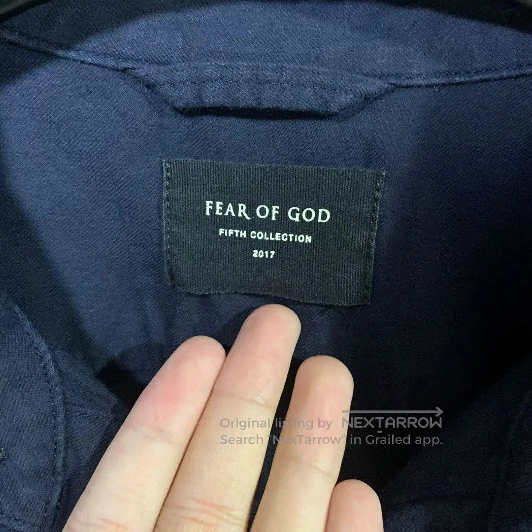 Fear of God Fear of God Season 5 Deep Blue Shirt. Size US L / EU 52-54 / 3 - 3 Thumbnail