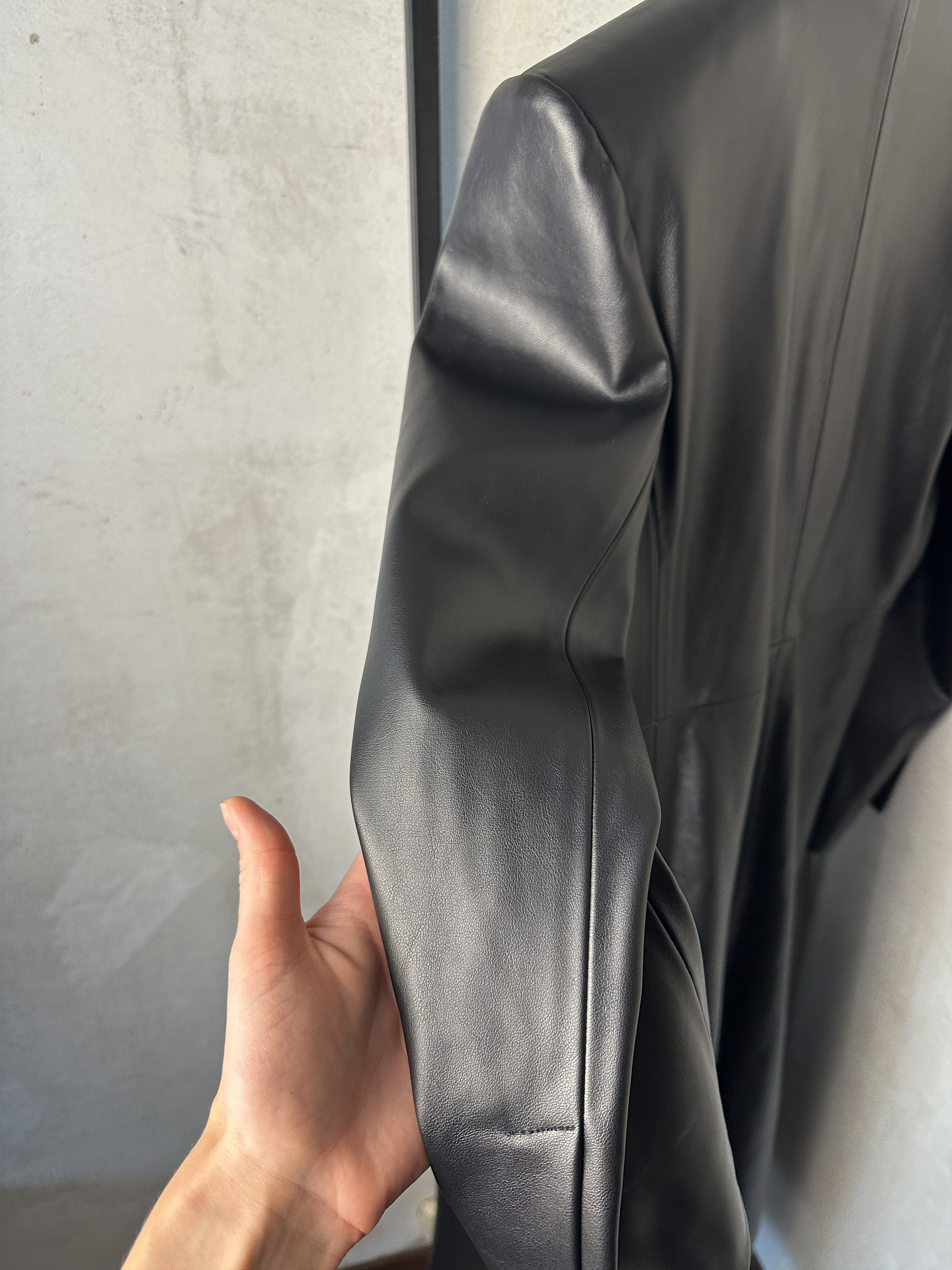 Other Vegan Leather Long Coat Size S / US 4 / IT 40 - 17 Thumbnail