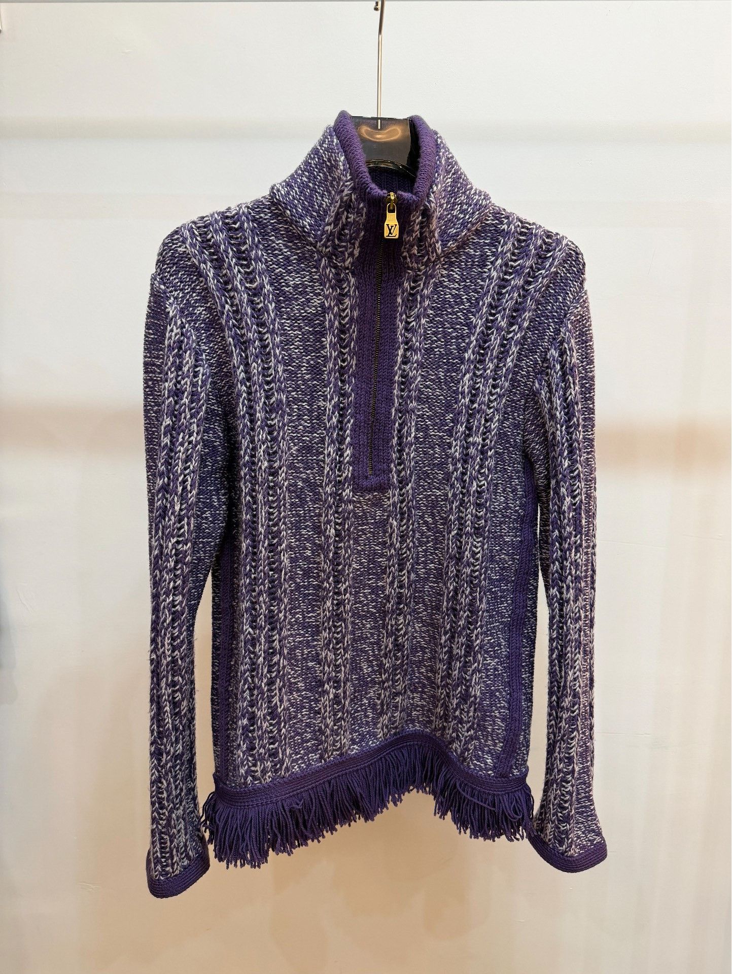 Louis Vuitton Louis Vuitton Purple Blouse S Women Size S / US 4 / IT 40 - 1 Thumbnail