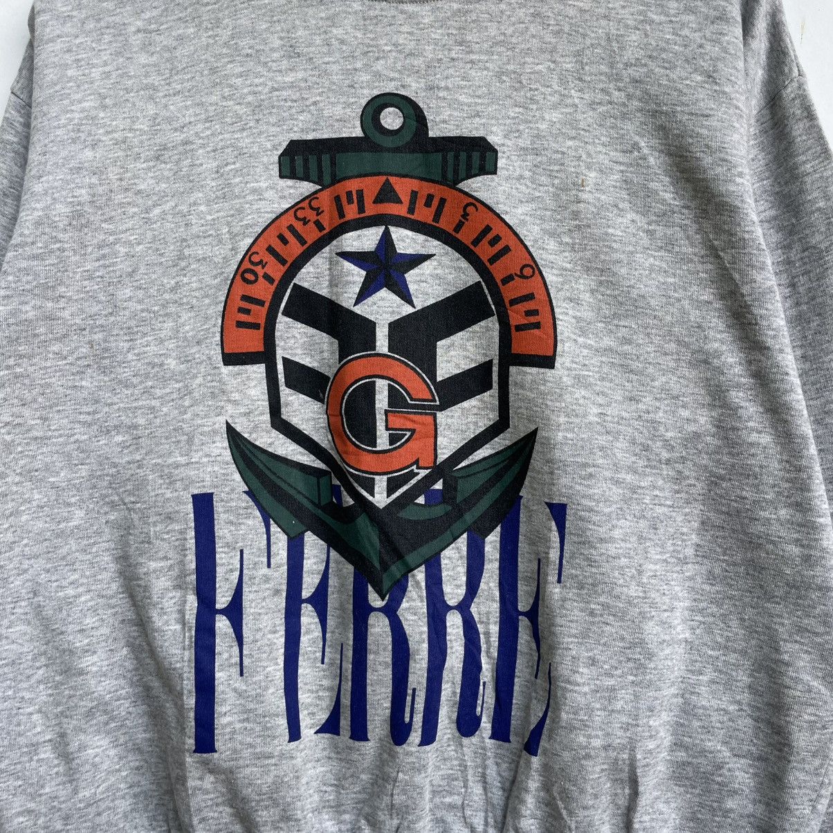 Gianfranco Ferre × Vintage 💥90s Gian Franco Ferre Sweatshirt Pullover Made In Italy Size US M / EU 48-50 / 2 - 4 Thumbnail