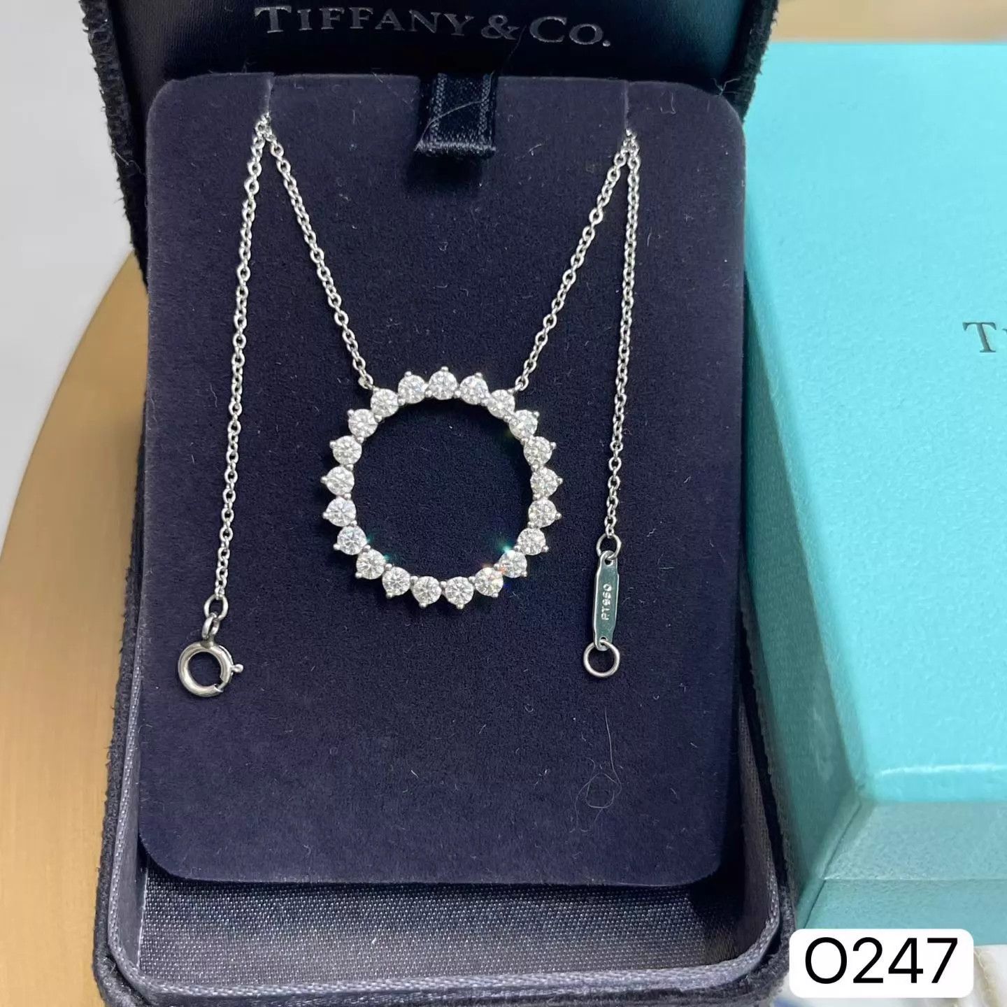 Tiffany & Co. Tiffany & Co. Open Circle Diamond Sunflower Necklace Size ONE SIZE - 2 Thumbnail