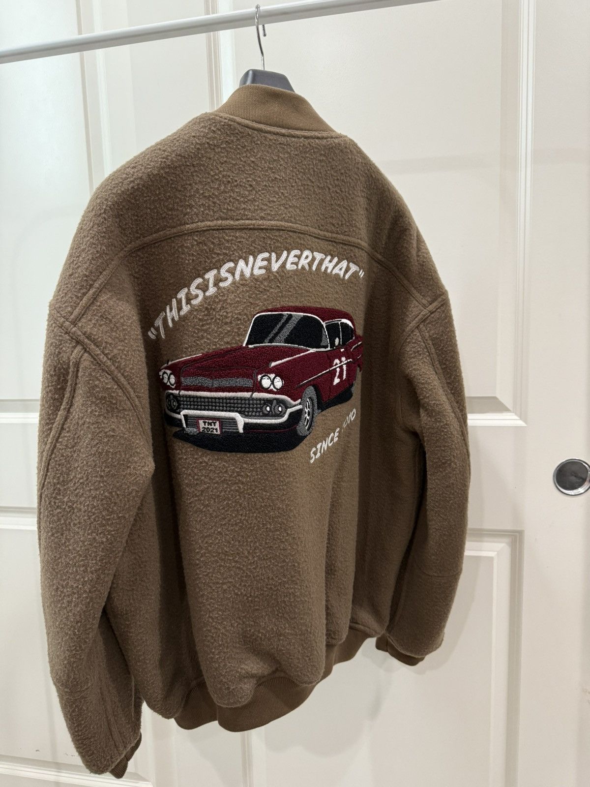 Thisisneverthat thisisneverthat Old Car Varsity Jacket | Grailed