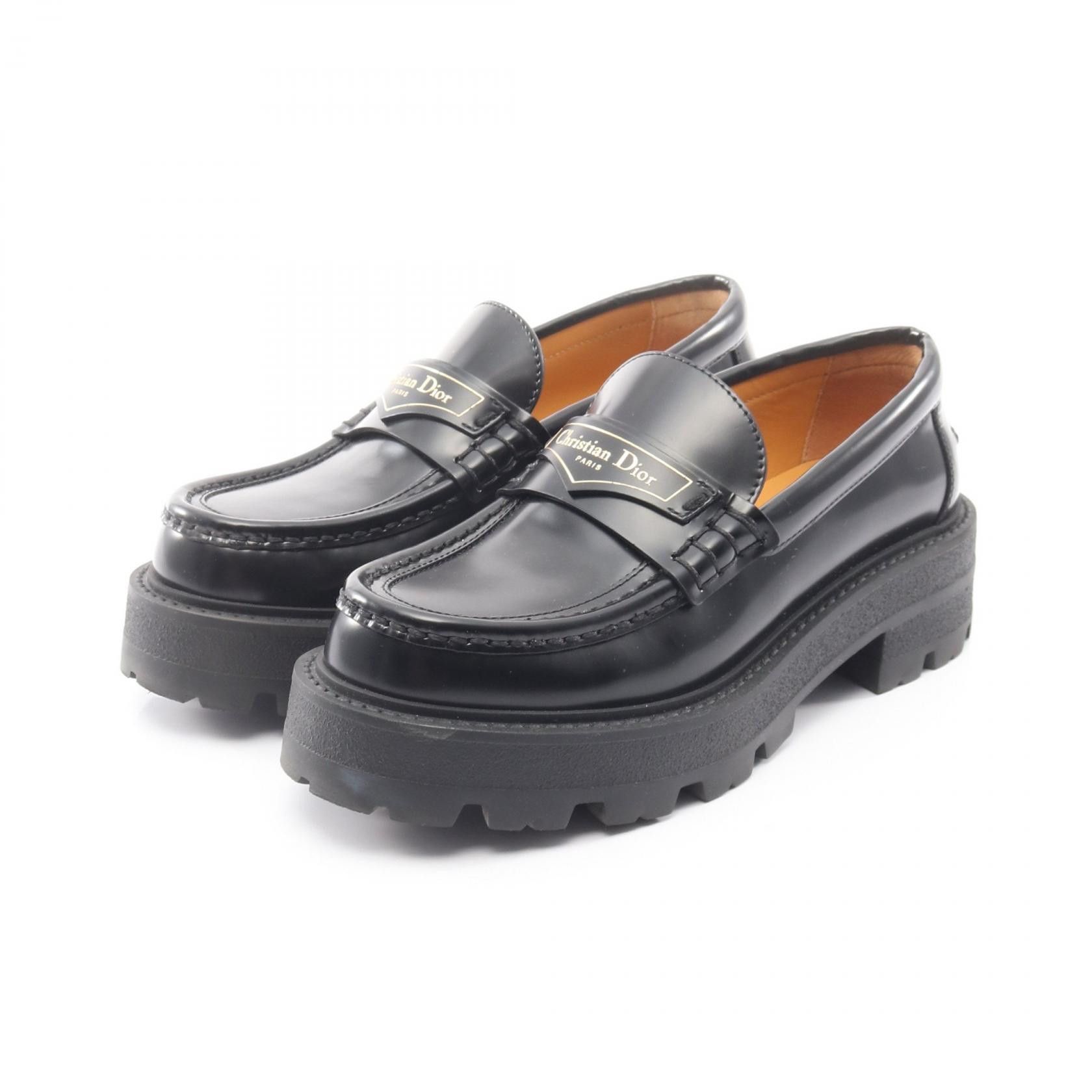 Dior Dior Dior Leather Loafers Leather Shoes DUTY FREE for USA Size ONE SIZE - 1 Thumbnail