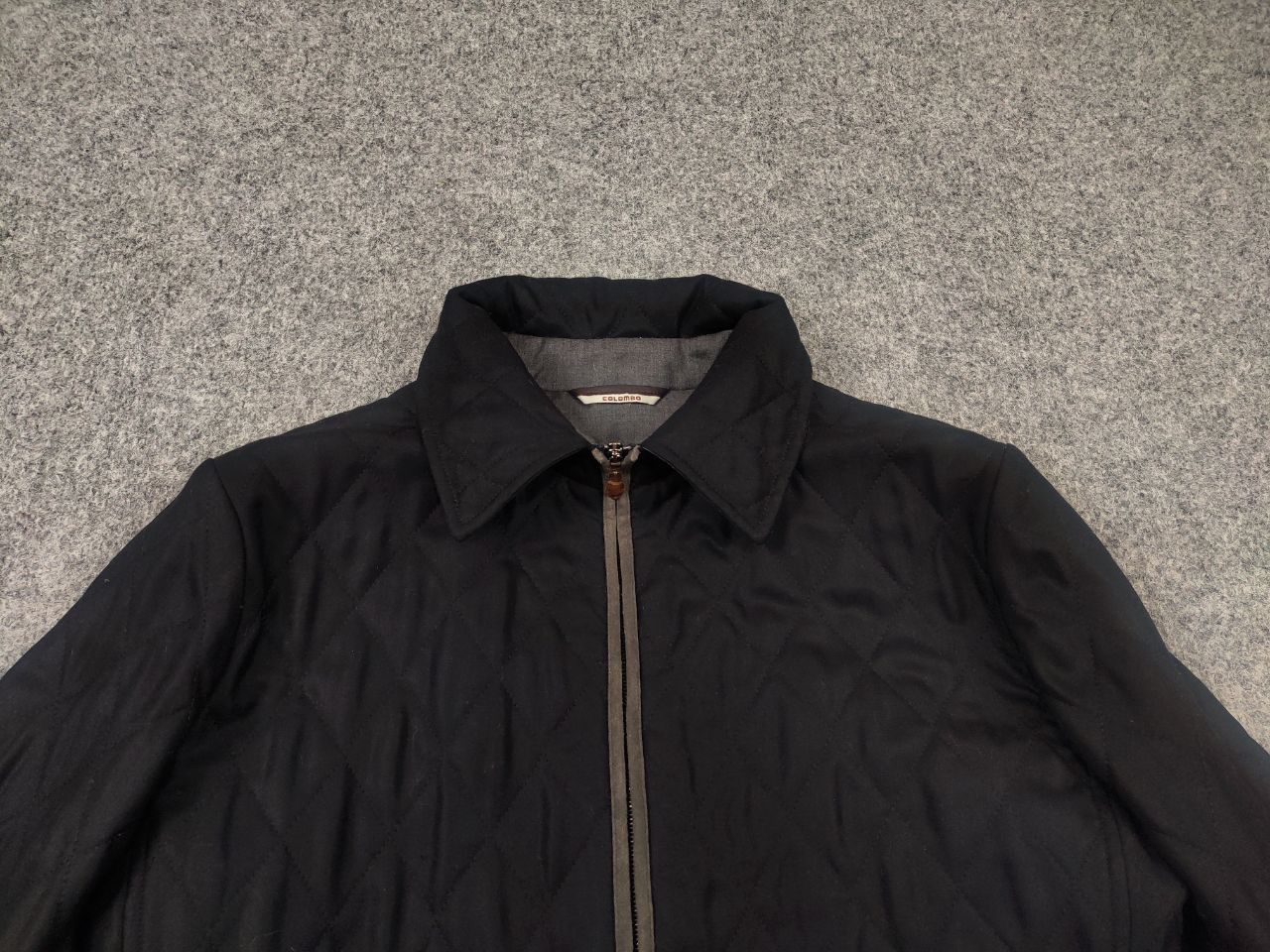 Colombo Colombo Italy Design cashmere quality Zip Black Jacket Size L / US 10 / IT 46 - 4 Thumbnail