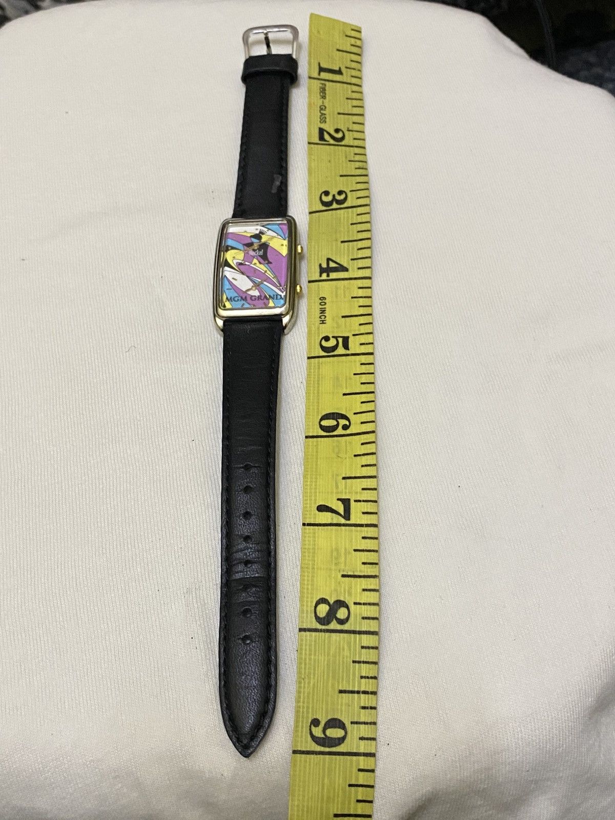 Japanese Brand 05' Heckel x MGM Grand Dual Time Square Watch Size ONE SIZE - 6 Thumbnail