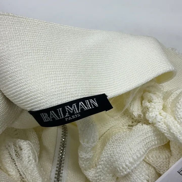 Balmain Balmain Casual Distressed Bodycon Skirt -2507 Size US 40 / EU 56 - 5 Thumbnail
