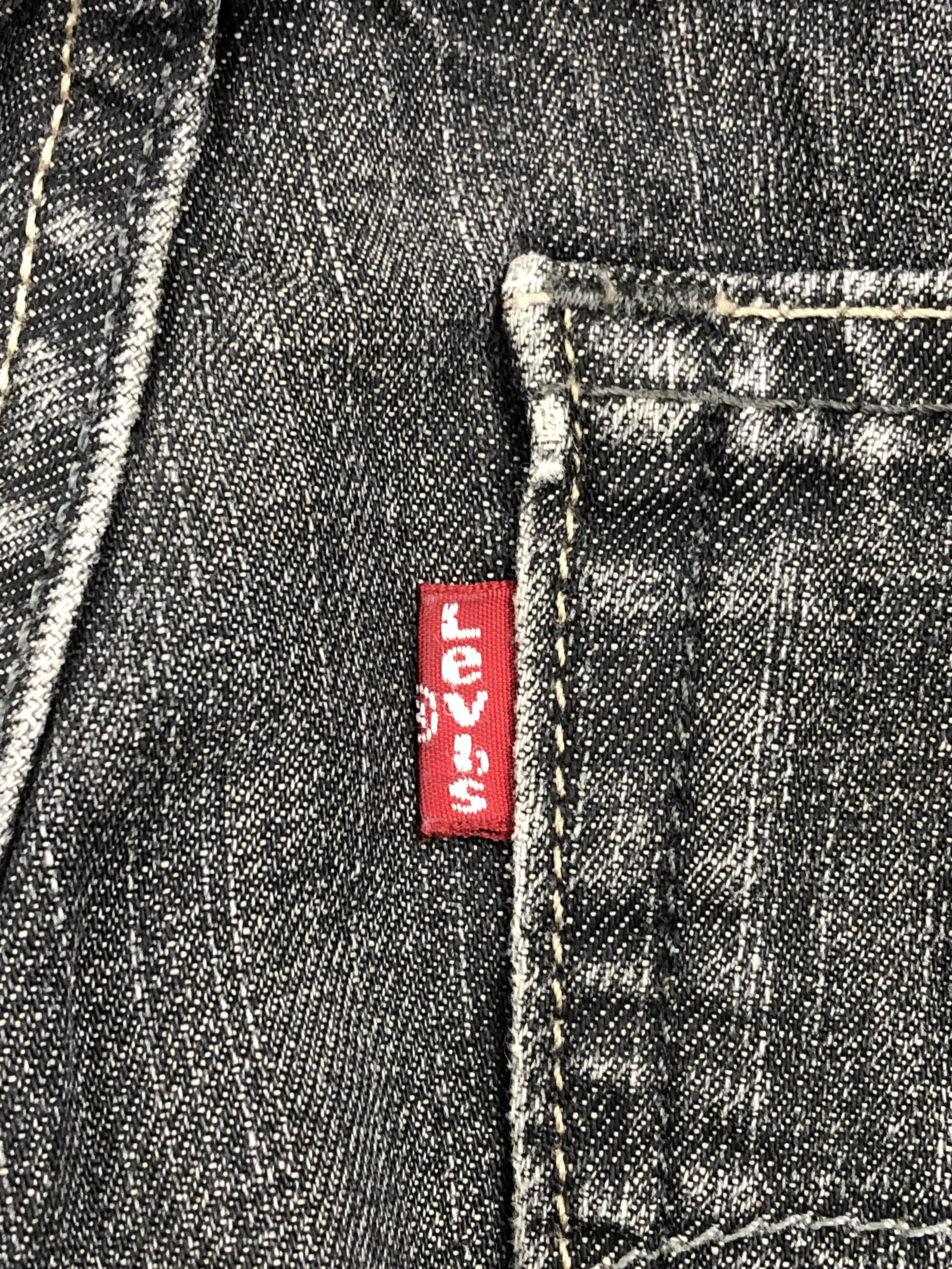 Levi's Vintage Levis 513 Slim FitnFaded Black Jeans DP2517 Size US 30 / EU 46 - 5 Thumbnail