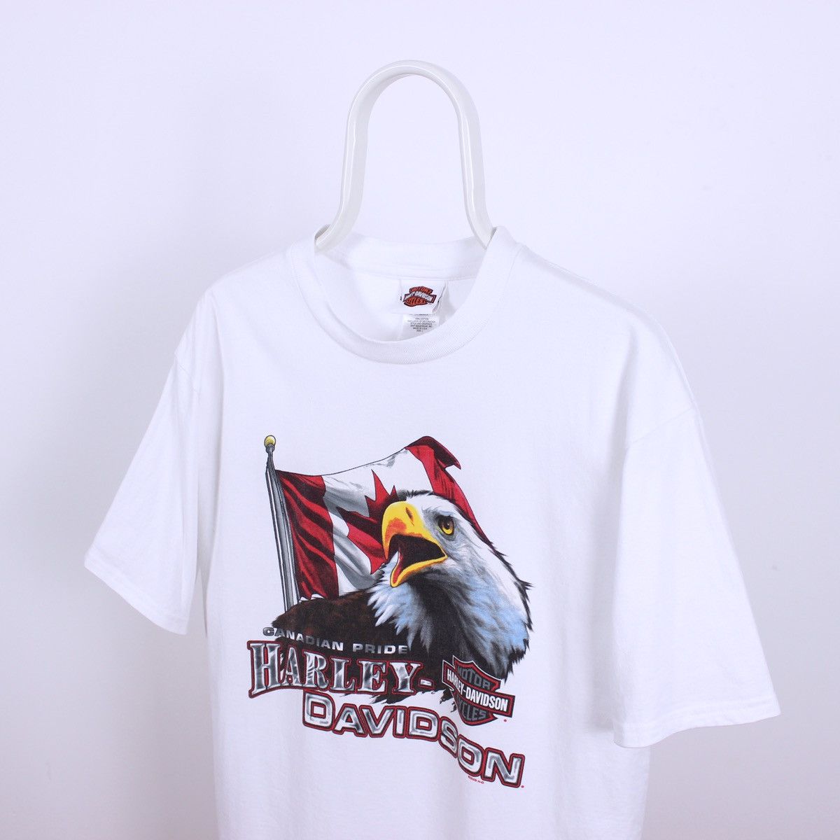 Harley Davidson Vintage Harley-Davidson Canadian Pride Short Sleeve T-Shirt Size US L / EU 52-54 / 3 - 1 Thumbnail