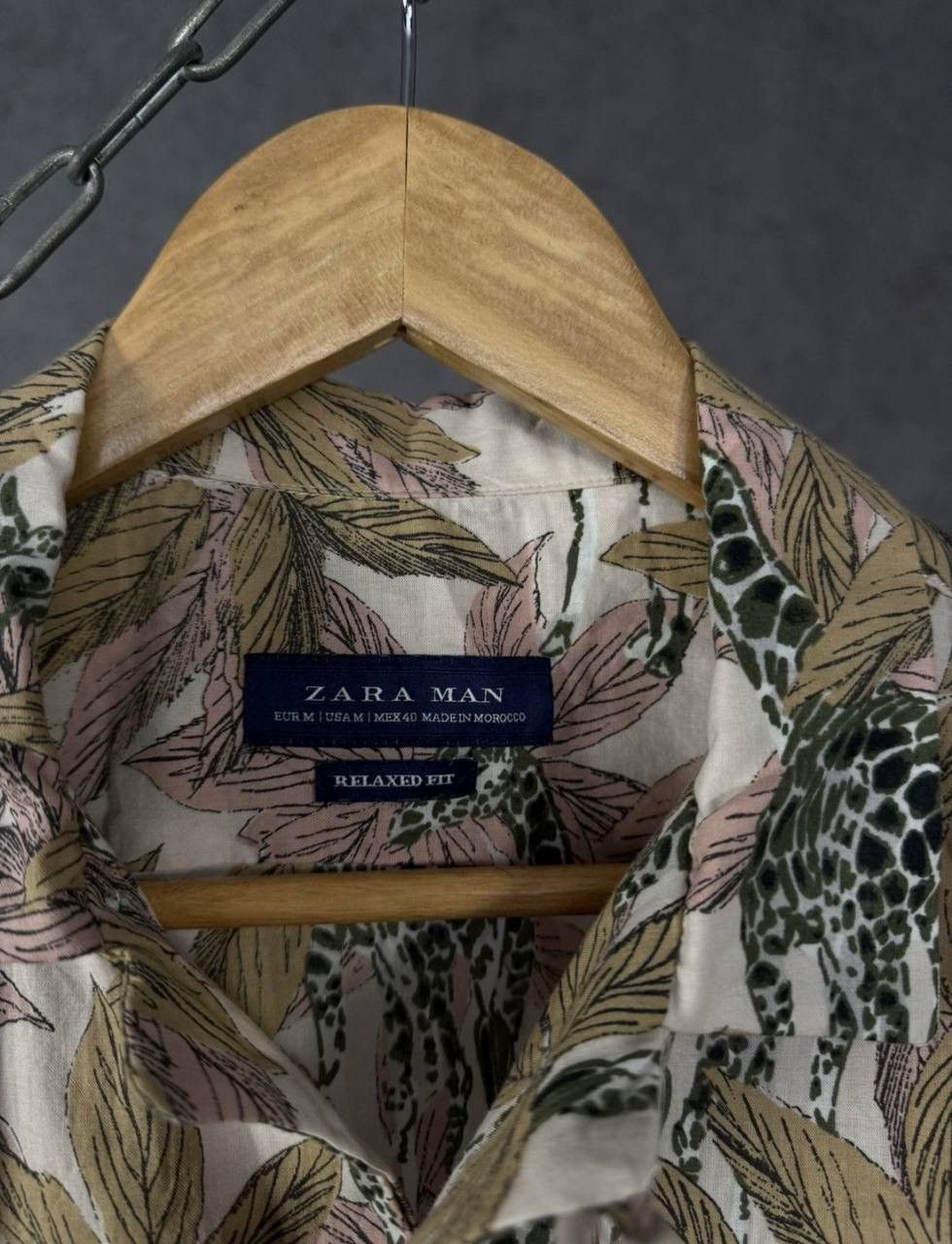 Zara Zara Man crazy Hawaiian art shirt Size US M / EU 48-50 / 2 - 3 Thumbnail