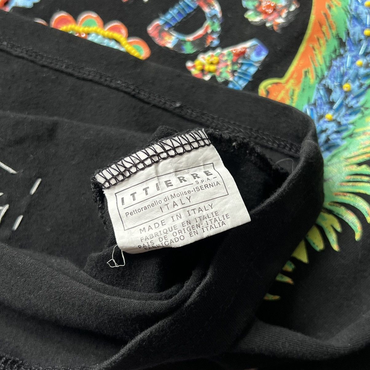 Versace Jeans Couture Vintage Versace Jeans Couture Aloha Florida Beaded Top Size M / US 6-8 / IT 42-44 - 4 Thumbnail