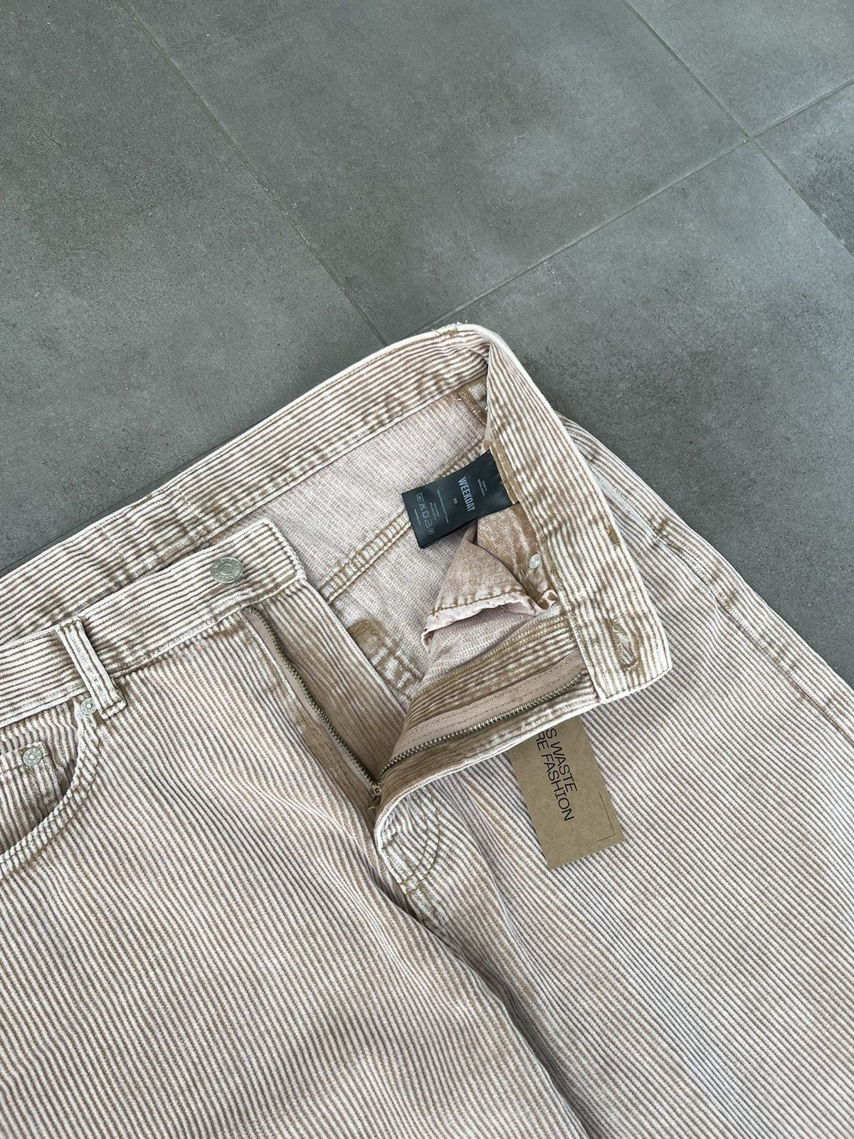 Weekday !DS! Weekday Space Washed Corduroy Baggy Denim Pants Size US 30 / EU 46 - 12 Thumbnail