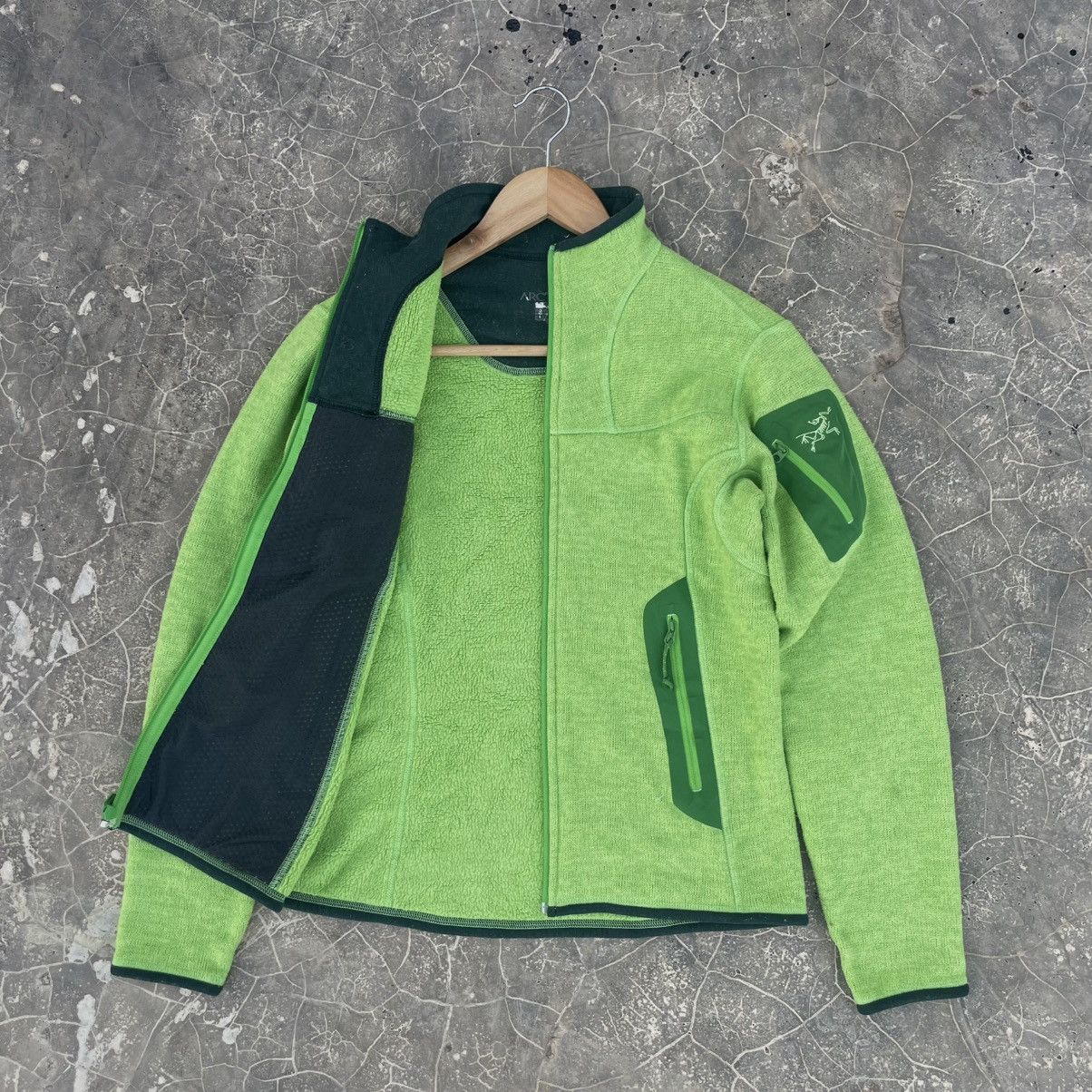 Arc'teryx Arcteryx Green Soft Shell Windbreaker Jacket Fleece Size XS / US 0-2 / IT 36-38 - 2 Thumbnail