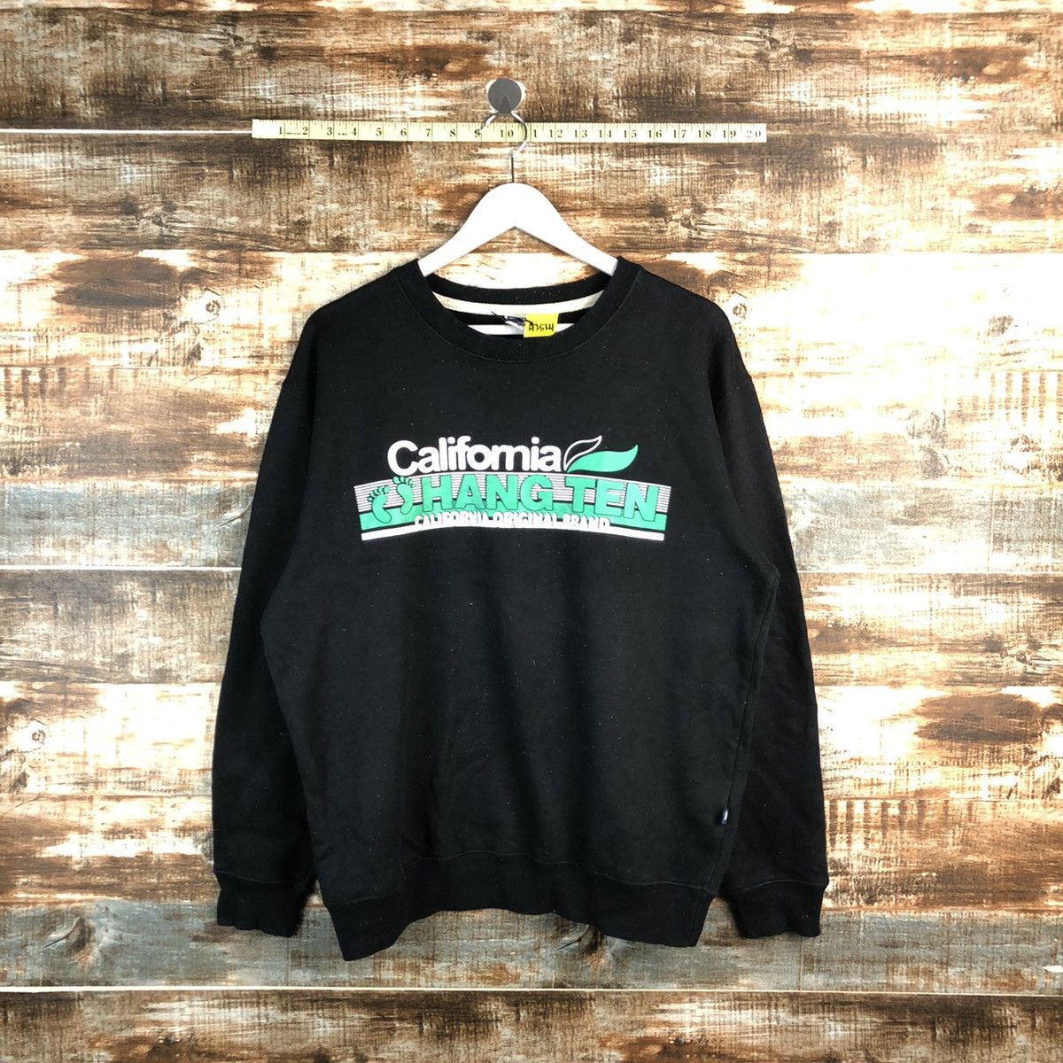 Hang Ten Hang Ten Black Sweatshirt #A2514 Size US L / EU 52-54 / 3 - 1 Thumbnail