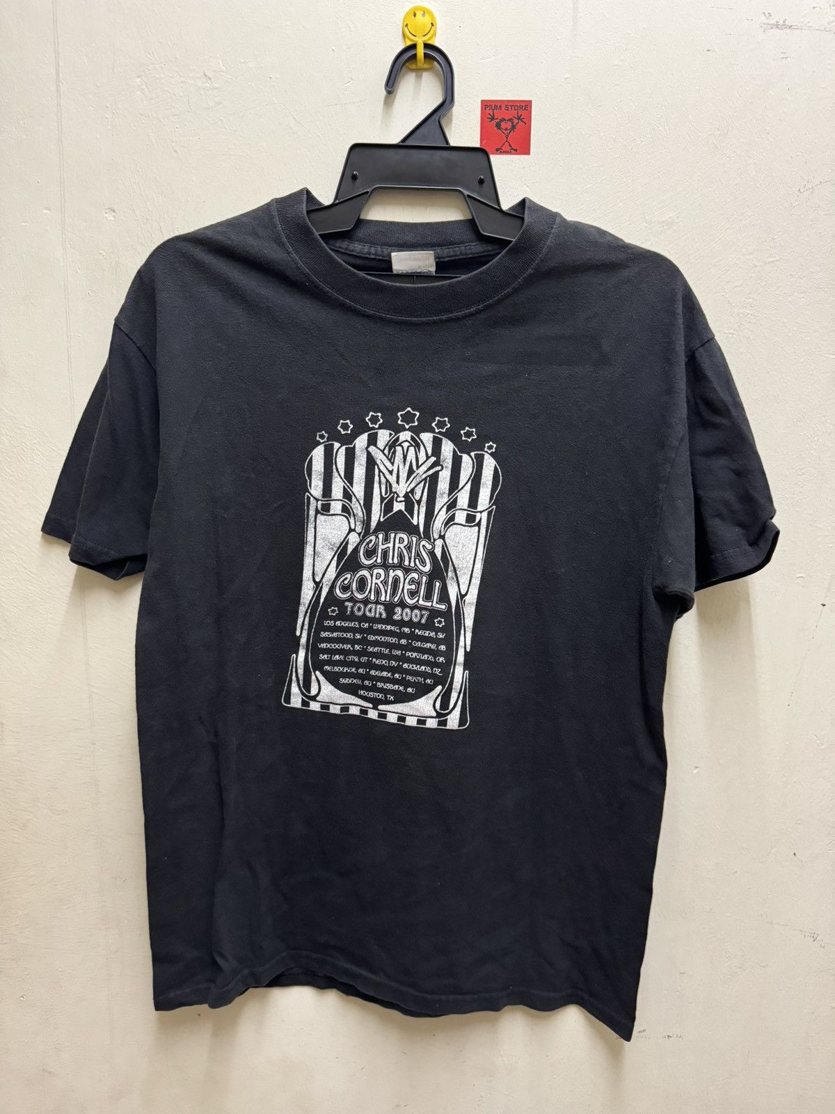 image of Rock Band x Rock Tees Vintage Chris Cornell Soundgargen in Black, Men's (Size Medium)