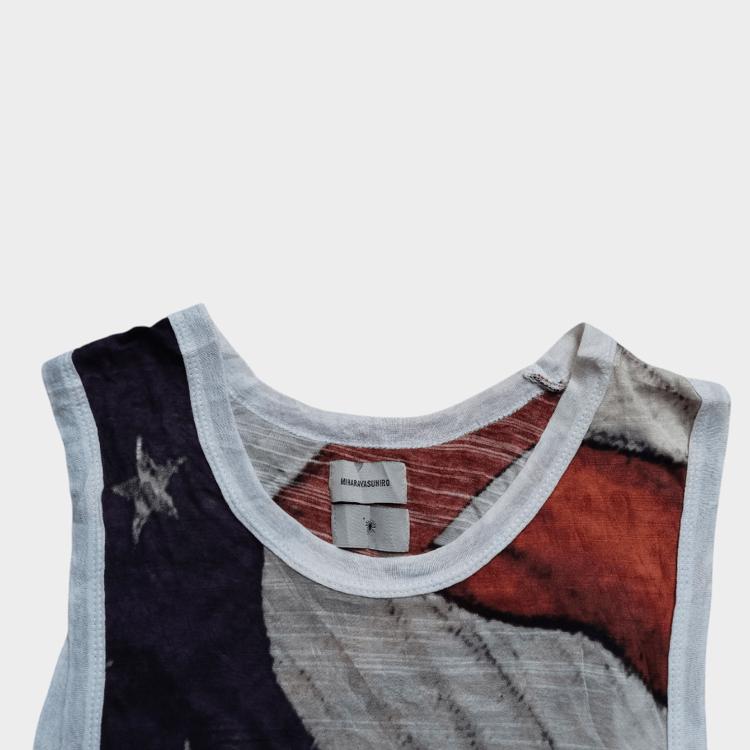 If Six Was Nine × Le Grande Bleu (L.G.B.) × Maison MIHARA YASUHIRO Miharayasuhiro American flag layered tops Size US S / EU 44-46 / 1 - 4 Thumbnail