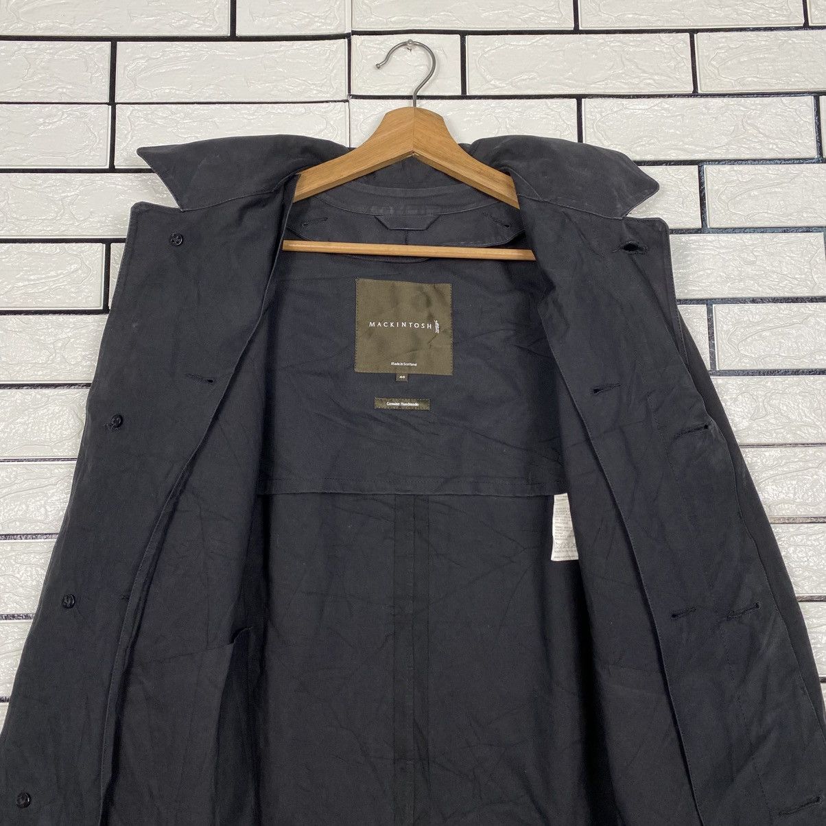 Mackintosh 📌Vintage Wax Long Jacket Chore Mackintosh Size US XXS / EU 40 - 16 Thumbnail