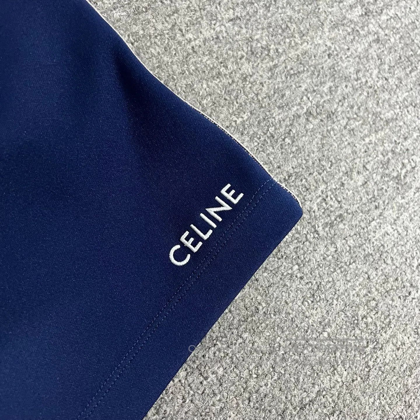 Celine Celine Logo Side Stripe Casual Shorts. Size US 35 - 3 Thumbnail