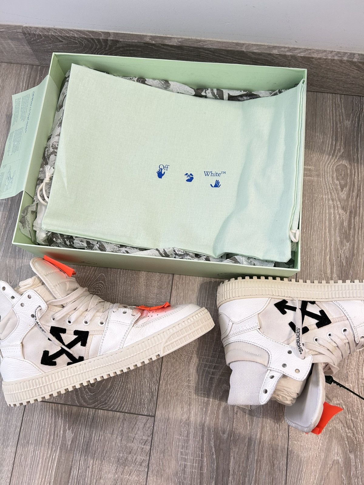 Off-White Off-White Court 3.0 Sneakers Size US 10.5 / EU 43-44 - 13 Thumbnail