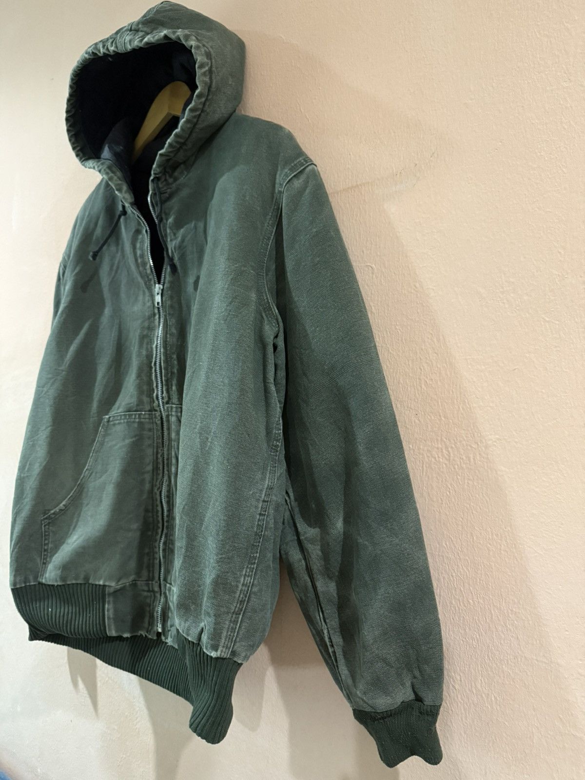 Carhartt Vintage Carhatt Green Active Jacket Hoodie Size US L / EU 52-54 / 3 - 7 Thumbnail