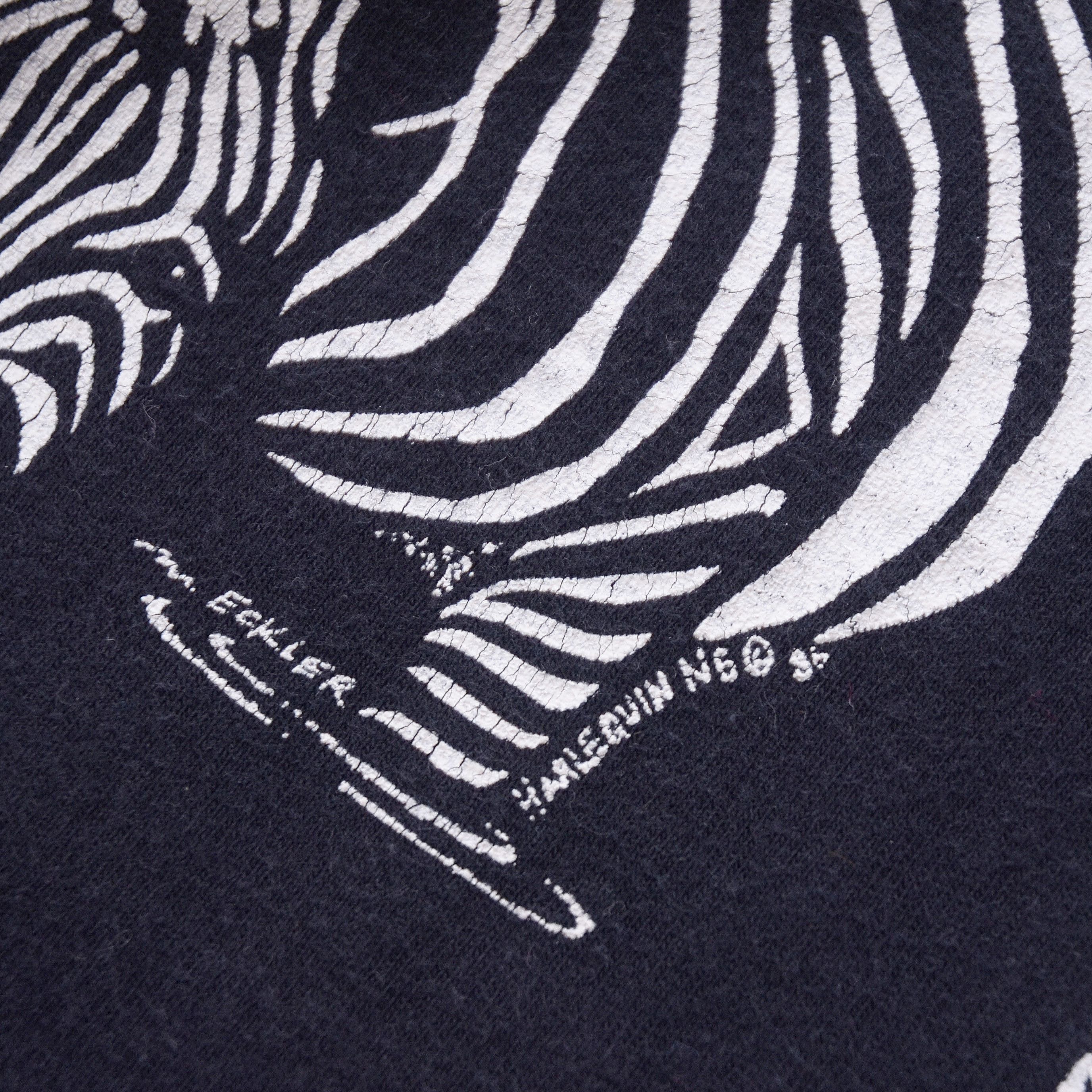 Vintage Vintage 80s Harlequin Zebras Single Stitch Rare T-shirt USA Size US M / EU 48-50 / 2 - 13 Thumbnail