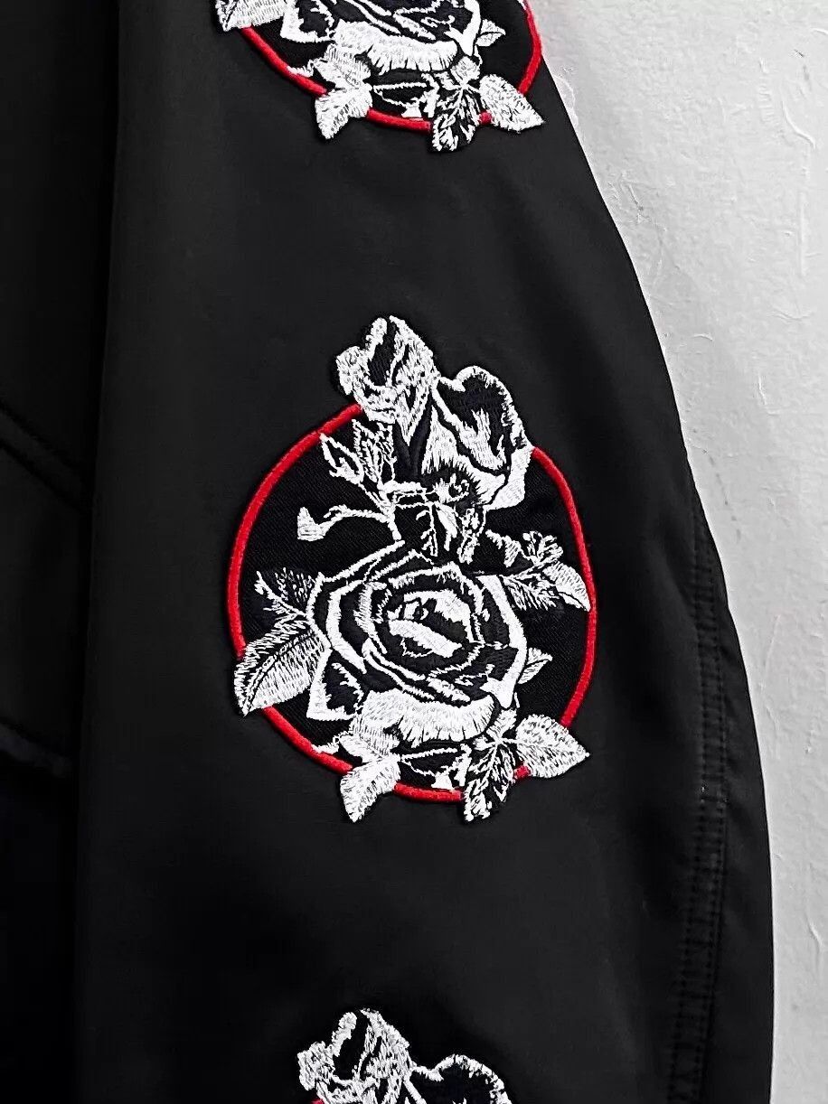 Dior Black Rose Embroidered er Jacket Size S Size US XXS / EU 40 - 5 Thumbnail