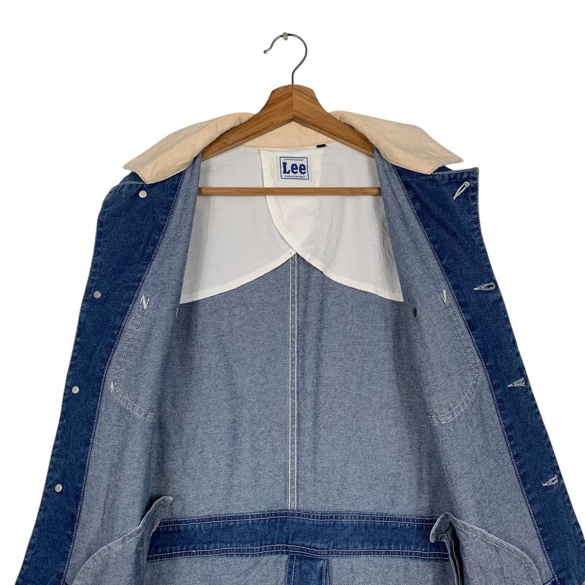Lee Vintage Lee Sanforized Denim Long Jacket Size US L / EU 52-54 / 3 - 12 Thumbnail