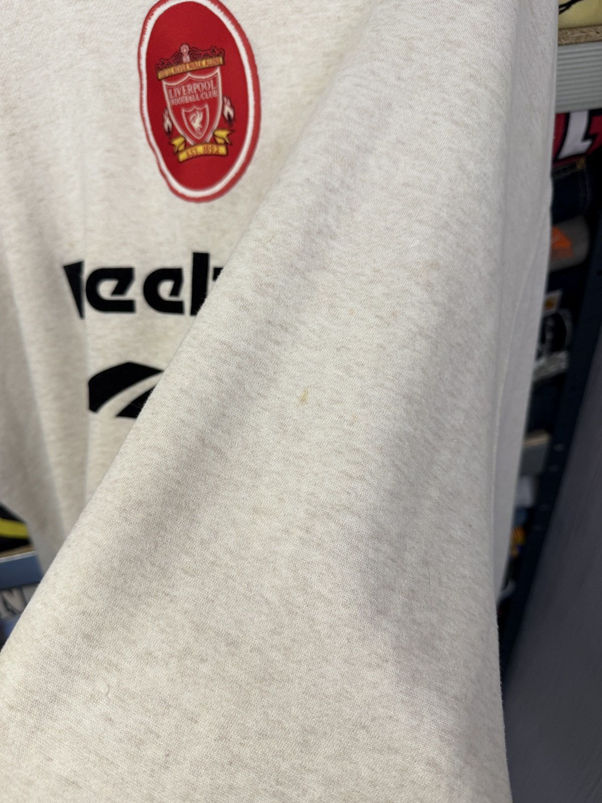 Pro Player Rare retro jersey Liverpool Reebok sweatshirt 90s fan footba Size US XL / EU 56 / 4 - 16 Thumbnail