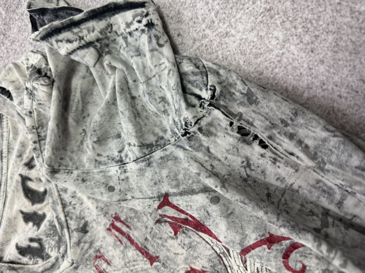 Affliction Vintage Y2K Affliction Reversible Tee Shirt Size US M / EU 48-50 / 2 - 16 Thumbnail