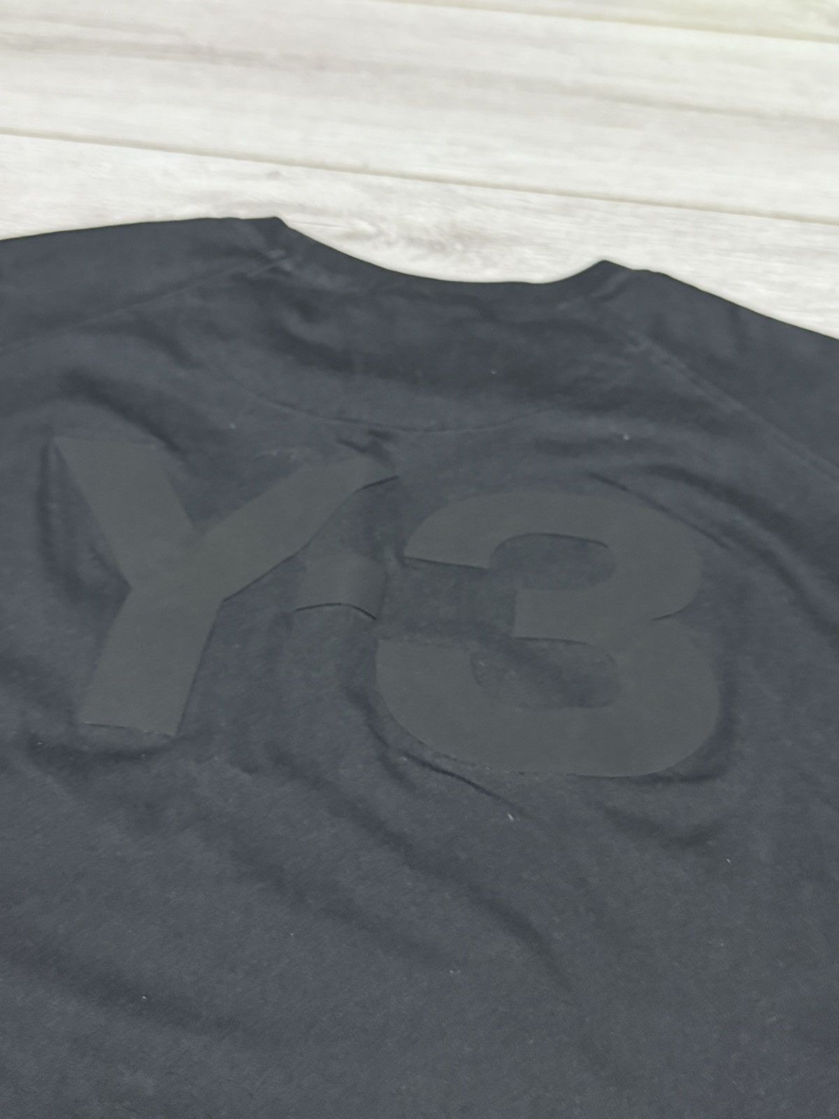 Y-3 Y-3 Yohji Yamamoto adidas big logo shirt Size US M / EU 48-50 / 2 - 2 Thumbnail