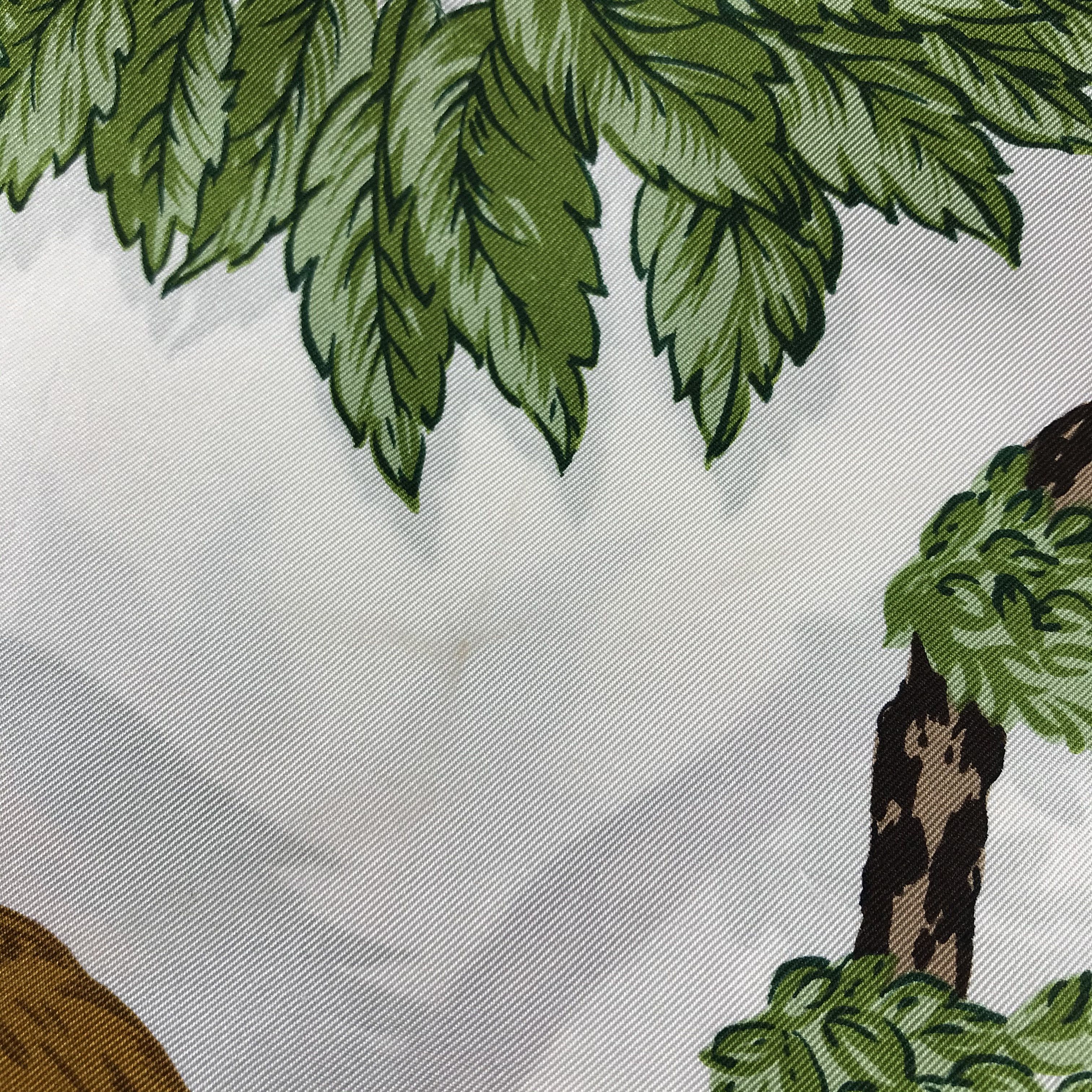 Japanese Brand Ropé Cockatoo Silk Scarf M54 Size ONE SIZE - 7 Thumbnail
