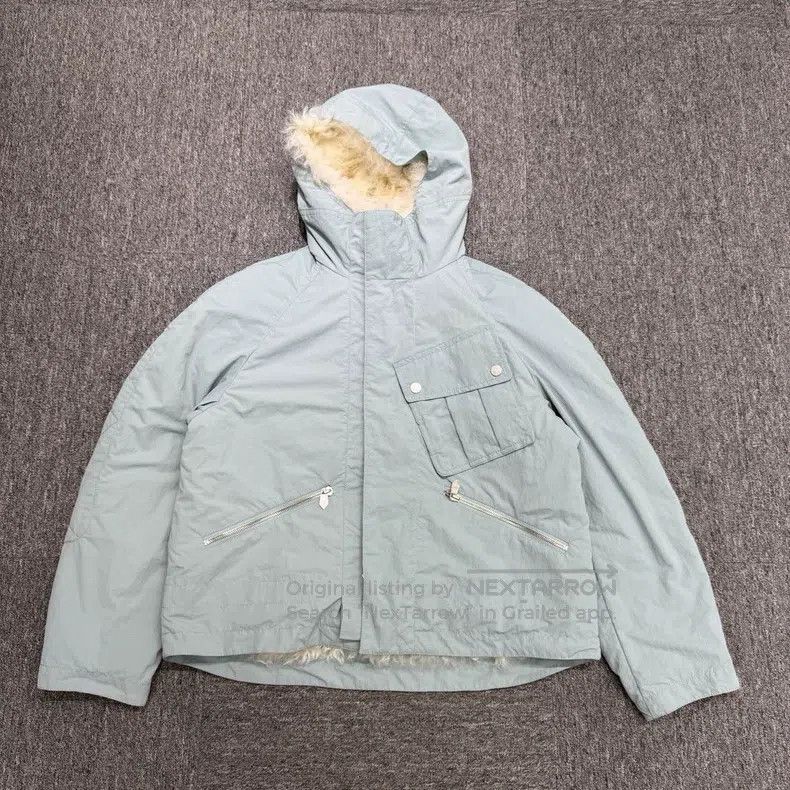 Hermes Hermes Glacier Blue Lamb Fur Jacket Size US M / EU 48-50 / 2 - 1 Thumbnail