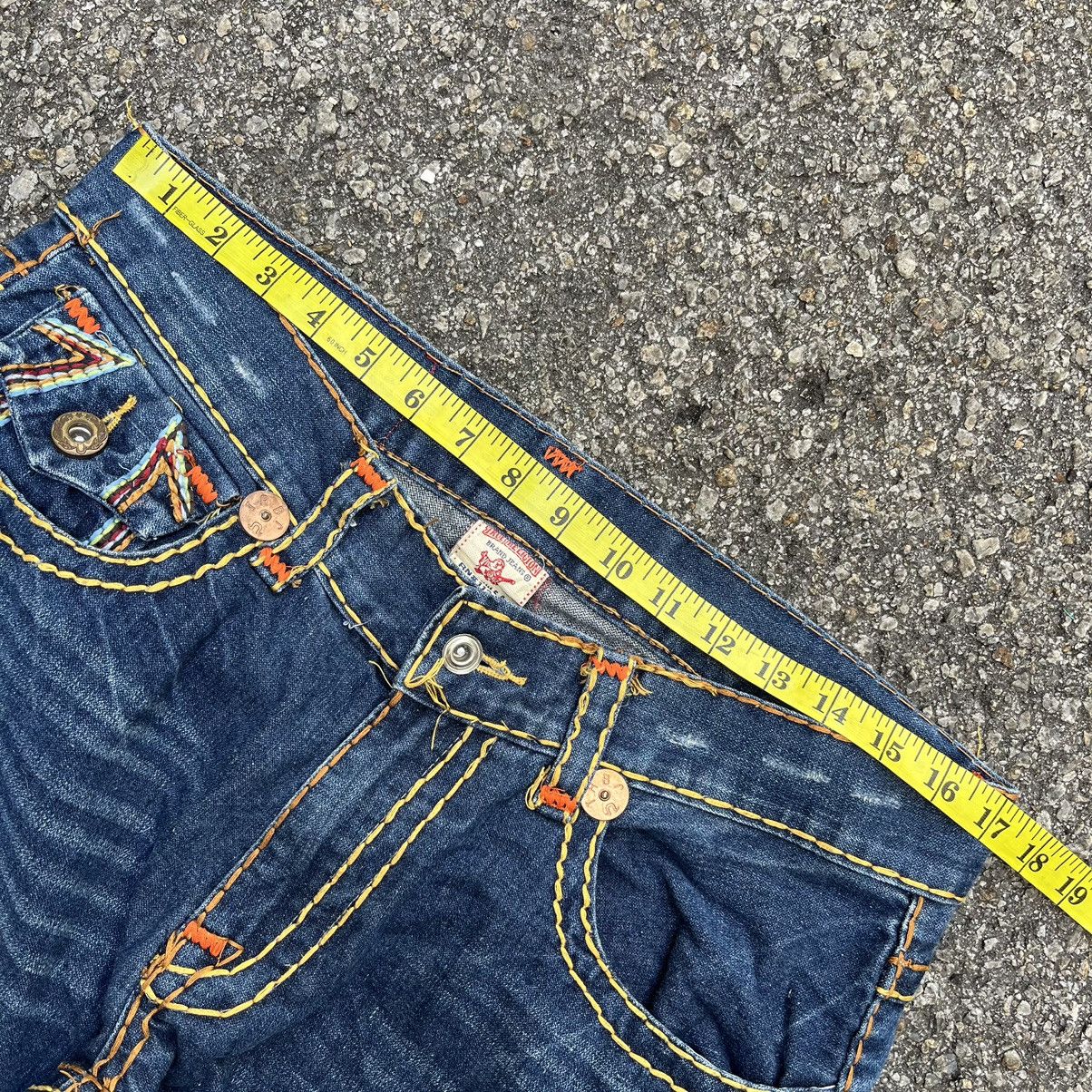 True Religion True Religion Billy Super T Jeans Big Stitch Low Rise Denim Size US 32 / EU 48 - 7 Thumbnail