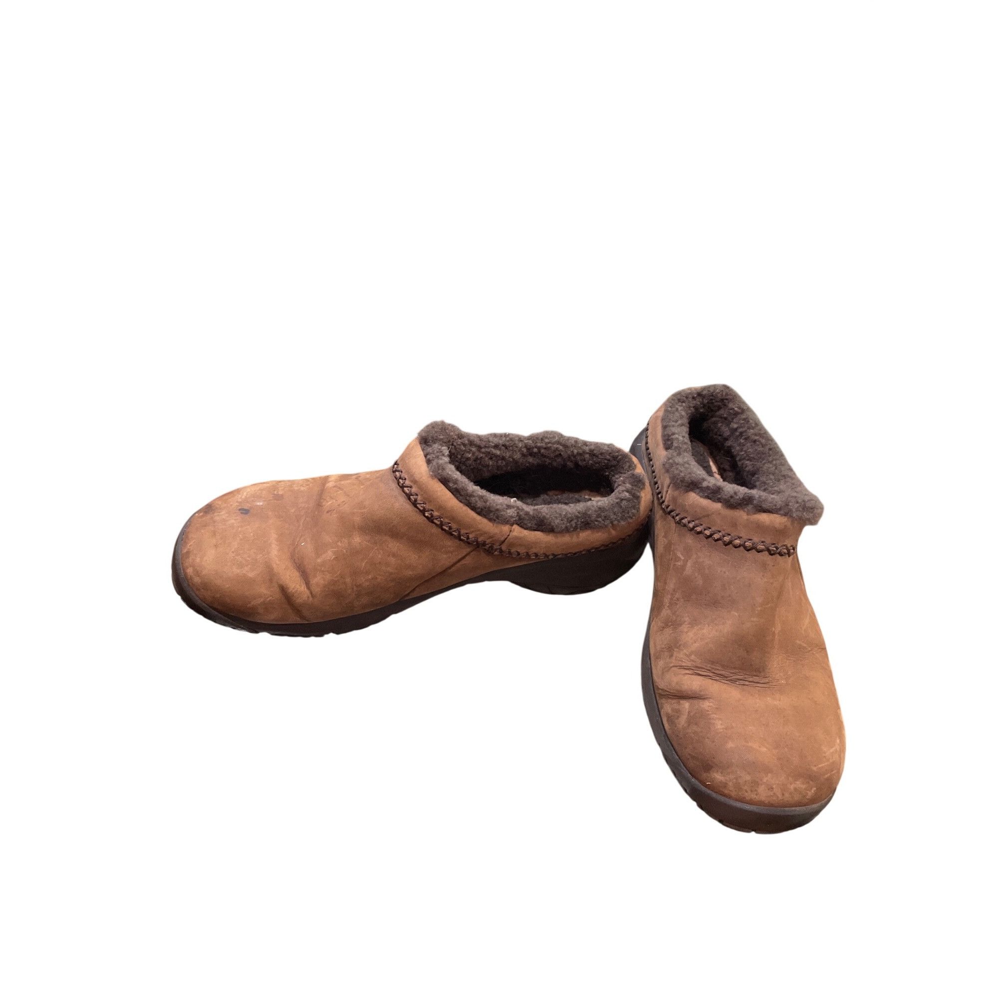 Merrell Merrell wms brown leather wool lined moc clogs shoes sz 8.5 Size US 8.5 / IT 38.5 - 2 Thumbnail