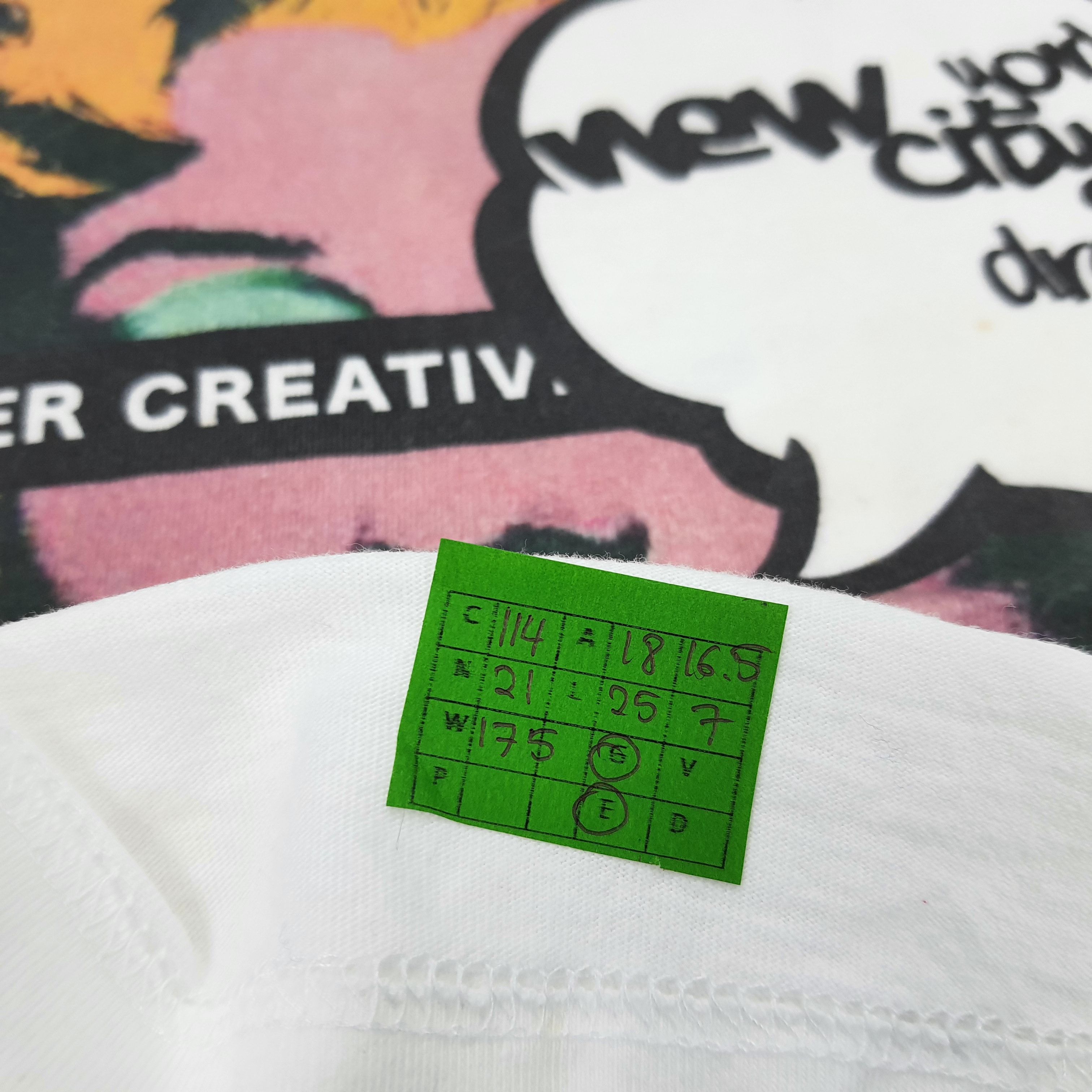 Vintage Vintage New York City Dream Pop Art Channel T-shirt Size US S / EU 44-46 / 1 - 9 Thumbnail