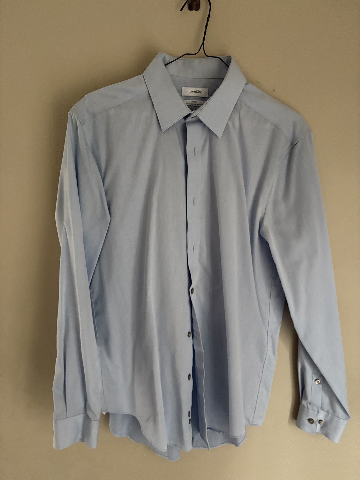 Calvin Klein calvin klein light blue button up Size US M / EU 48-50 / 2 - 1 Thumbnail