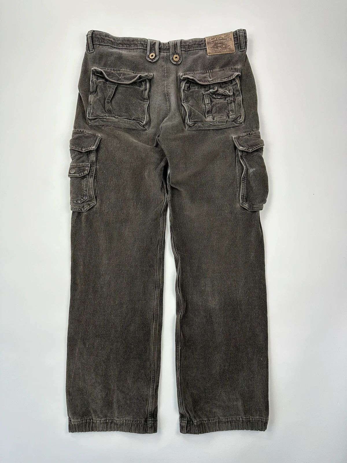 Dolce & Gabbana Dolce & Gabbana Khaki Cargo Corduroy Pants Size US 38 / EU 54 - 4 Thumbnail
