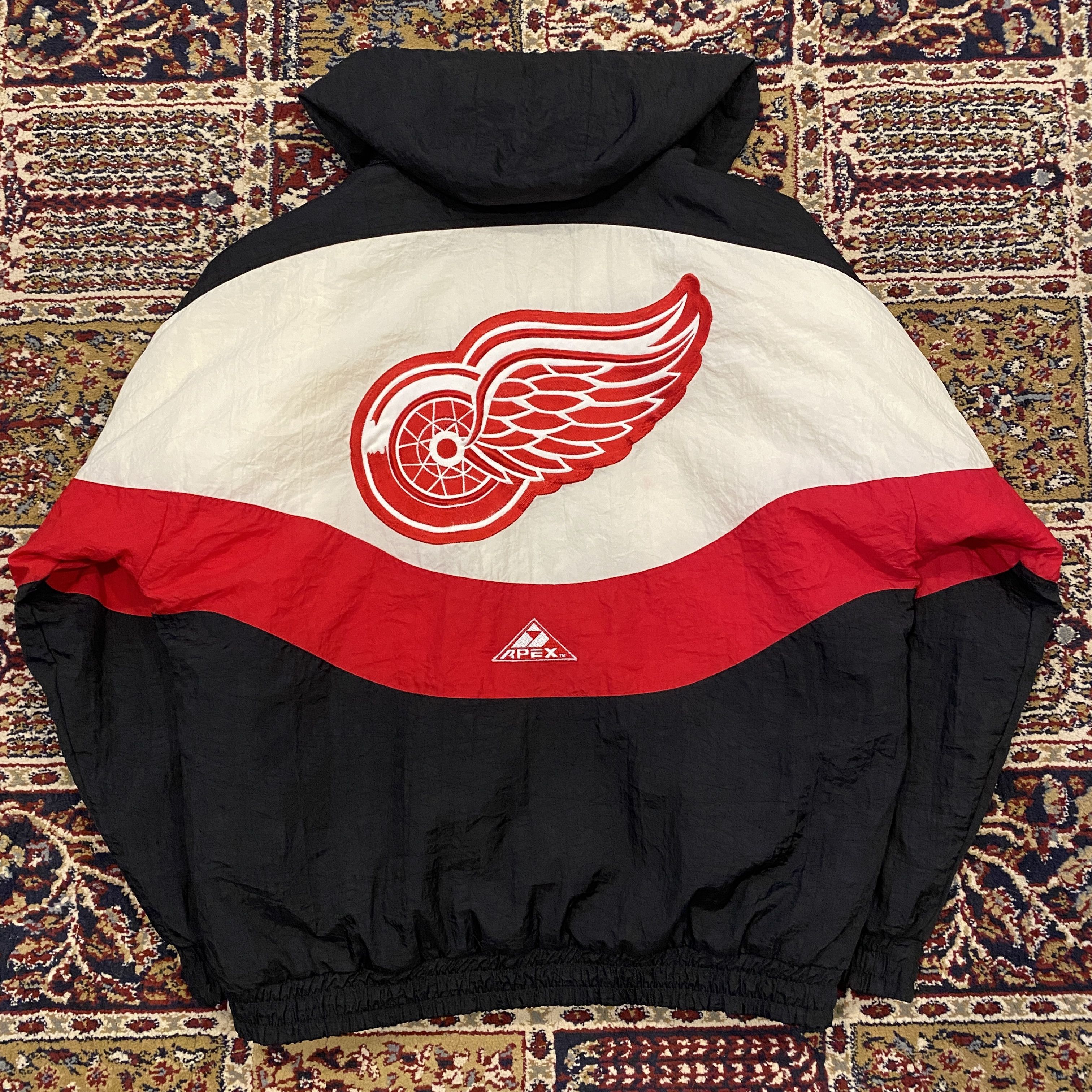 Vintage NHL (Apex One) - Detroit Red Wings Windbreaker 1990s