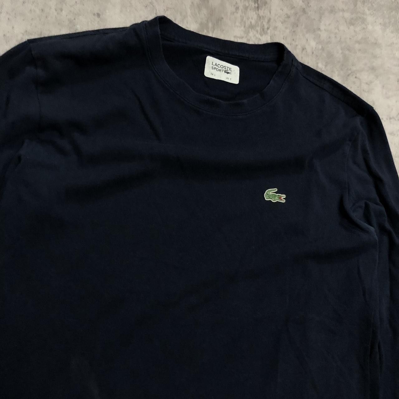 Lacoste Lacoste long sleeve black T-shirt Size US S / EU 44-46 / 1 - 2 Thumbnail