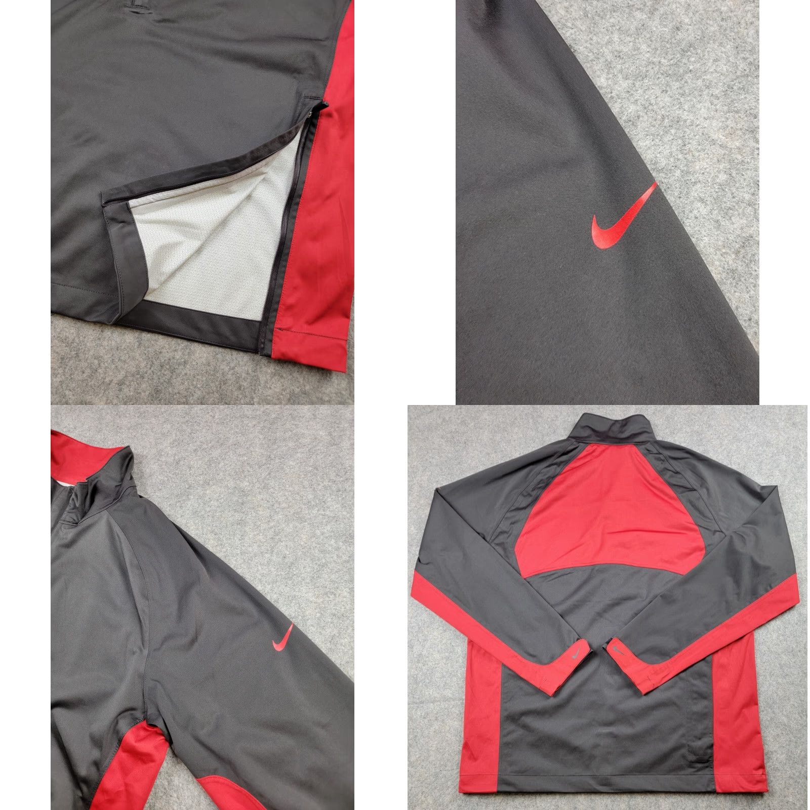 Nike Nike Golf Storm Fit Jacket Mens M Black 1/4 Zip Pullover Outdoor Sports Windbreaker Colorblock 1/4 Zip Sports Mens Size US M / EU 48-50 / 2 - 8 Thumbnail