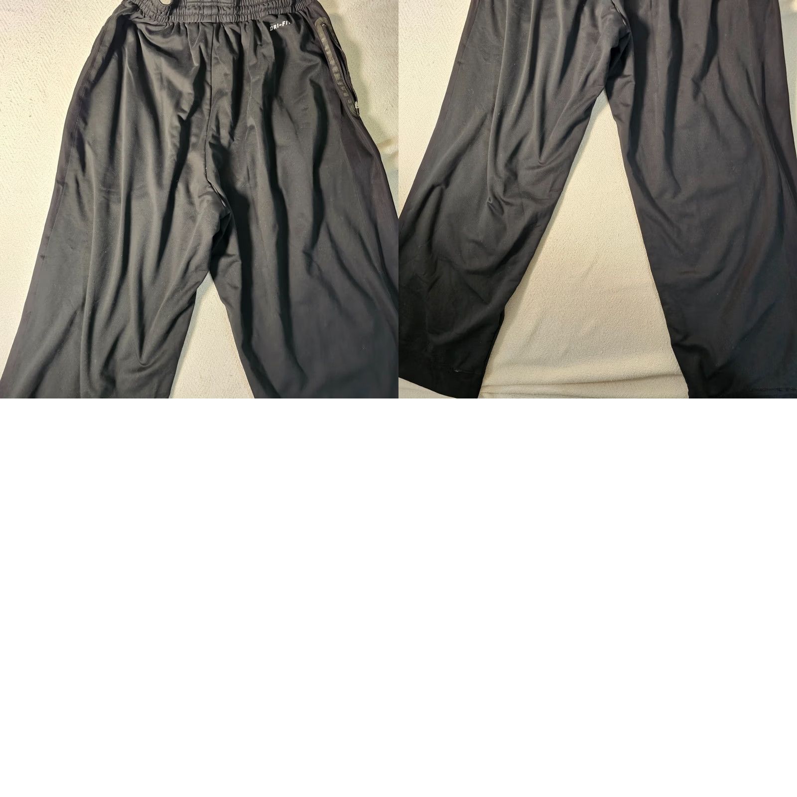 Nike Nike Basketball Track Pants Men XL Black DRI-FIT Baggy Straight 31" Inseam Pockets Moisture Wicking Quick Dry Size US 36 / EU 52 - 8 Thumbnail