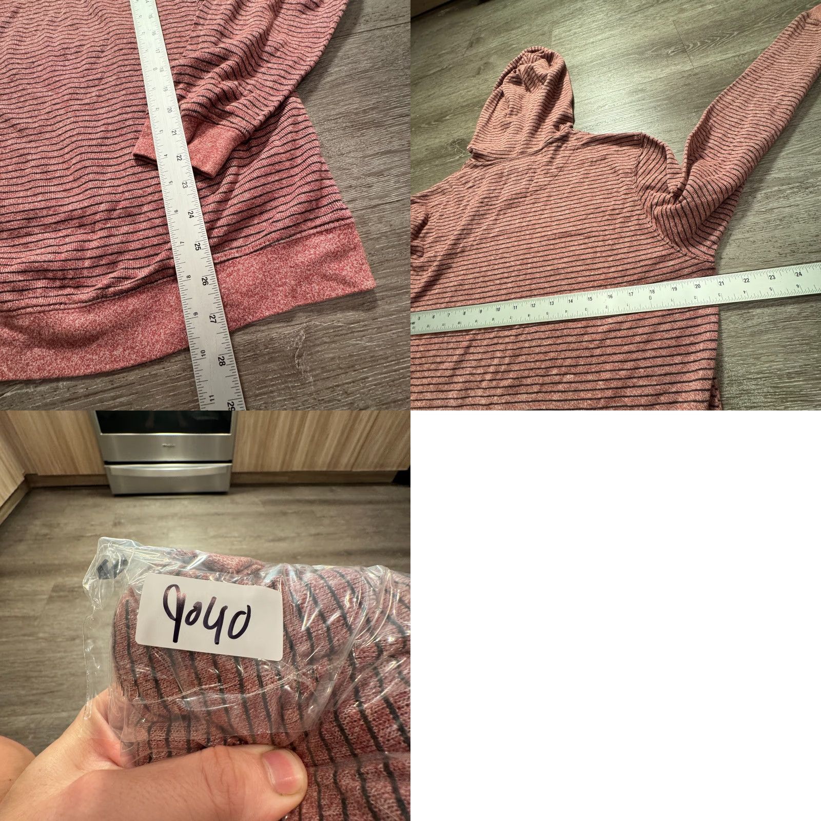 RVCA RVCA Hoodie Mens M Red Regular Fit Lightweight Pocket Pullover Skate Adult Size US M / EU 48-50 / 2 - 8 Thumbnail
