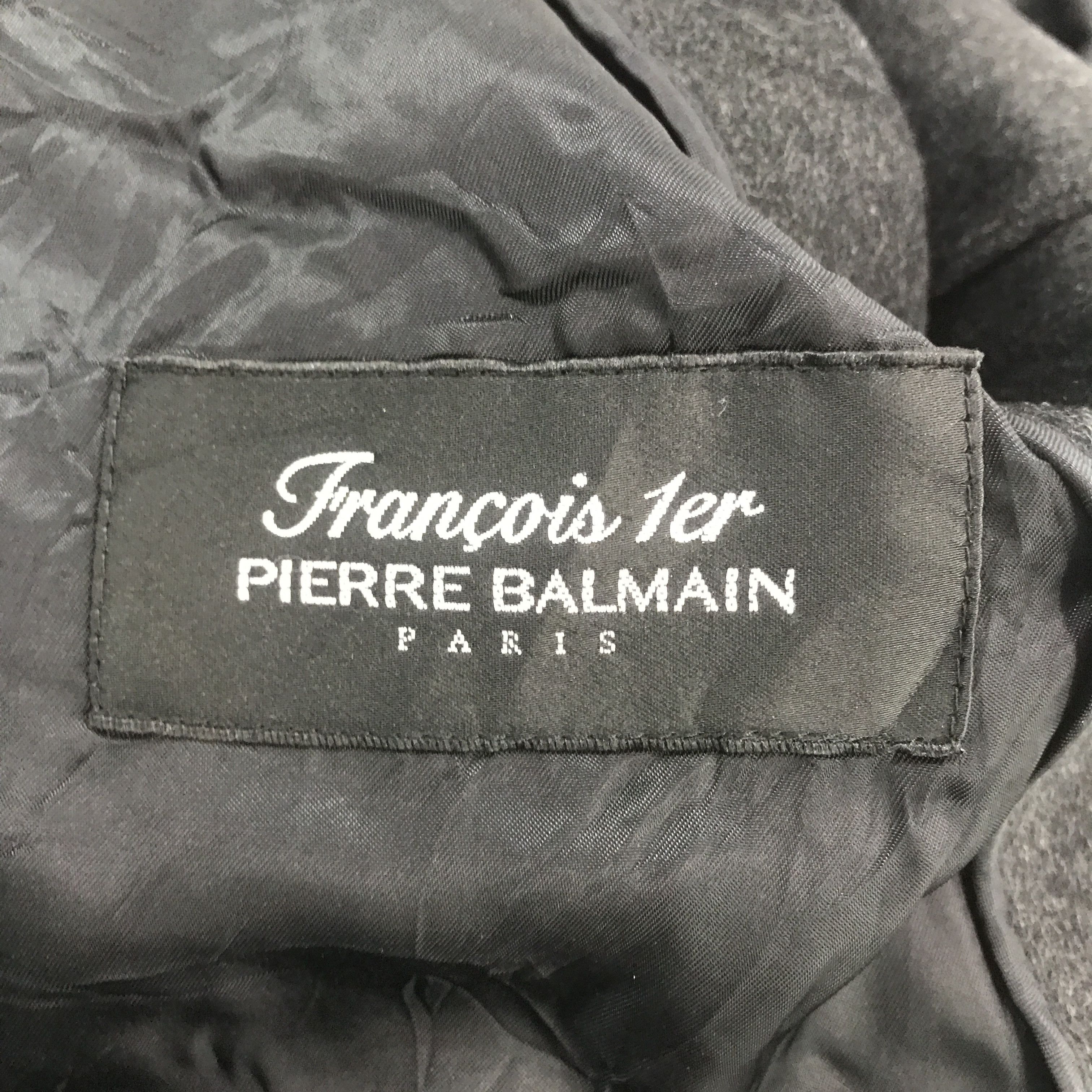 Pierre Balmain Rare pierre balmain long wool button jacket Size US L / EU 52-54 / 3 - 9 Thumbnail