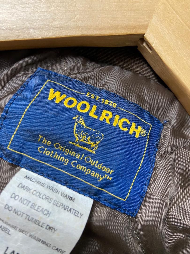 Woolrich Woolen Mills Woolrich Woolen Mills Corduroy Bomber Jacket (192) Size US L / EU 52-54 / 3 - 3 Thumbnail