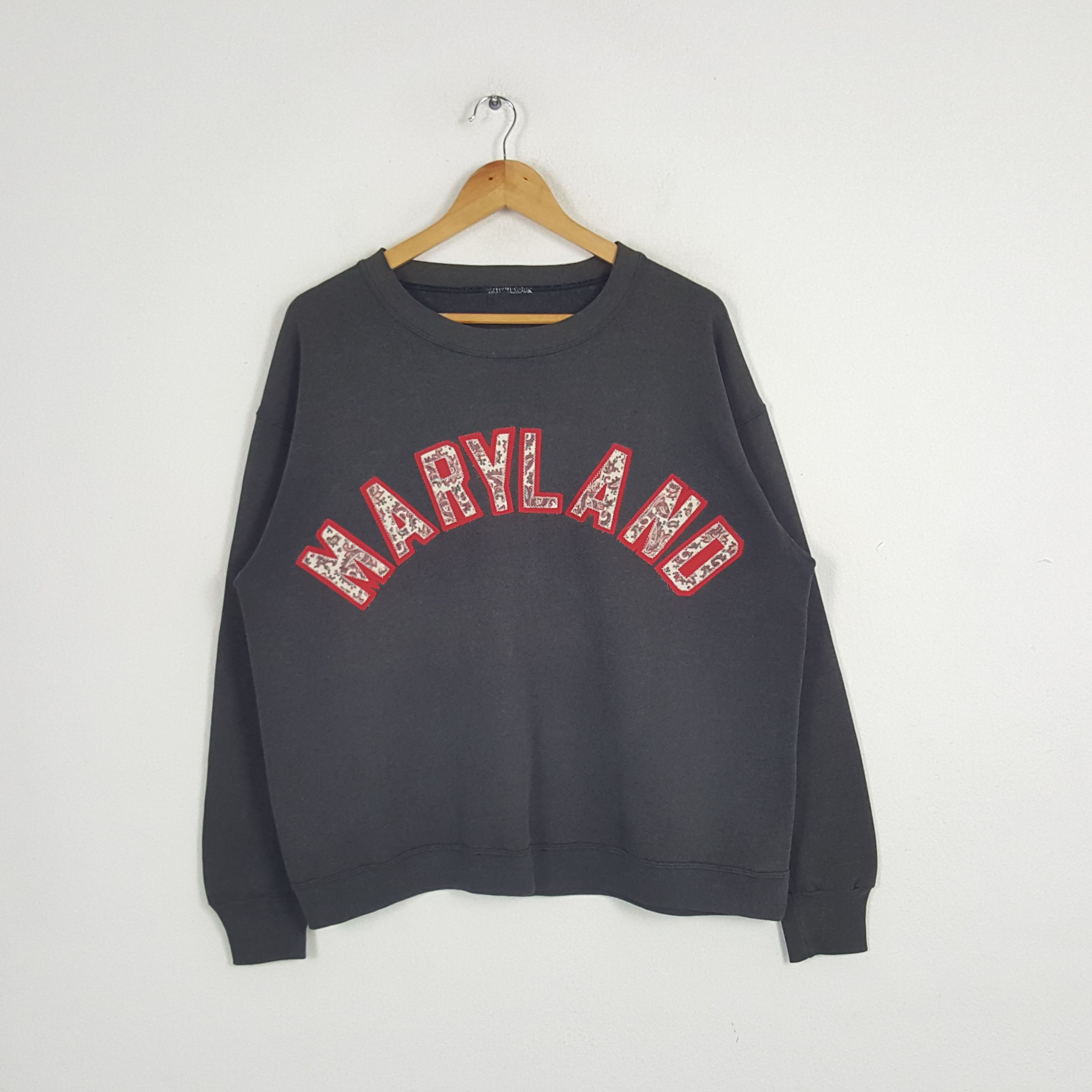 Vintage Vintage Maryland American States Sweatshirt Size US L / EU 52-54 / 3 - 1 Thumbnail