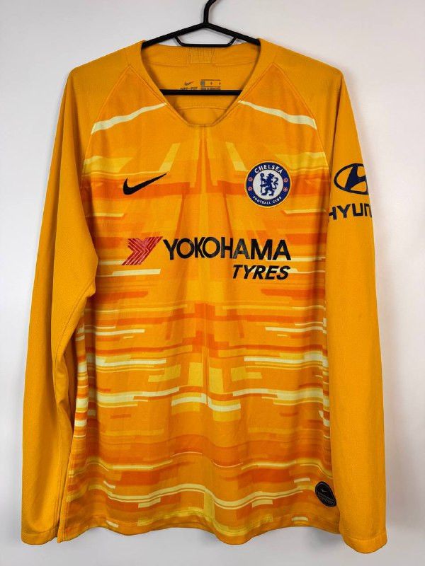 Nike CHELSEA 2019 2020 GK GOALKEEPER SHIRT JERSEY AJ5670-740 SzL Size US L / EU 52-54 / 3 - 1 Thumbnail